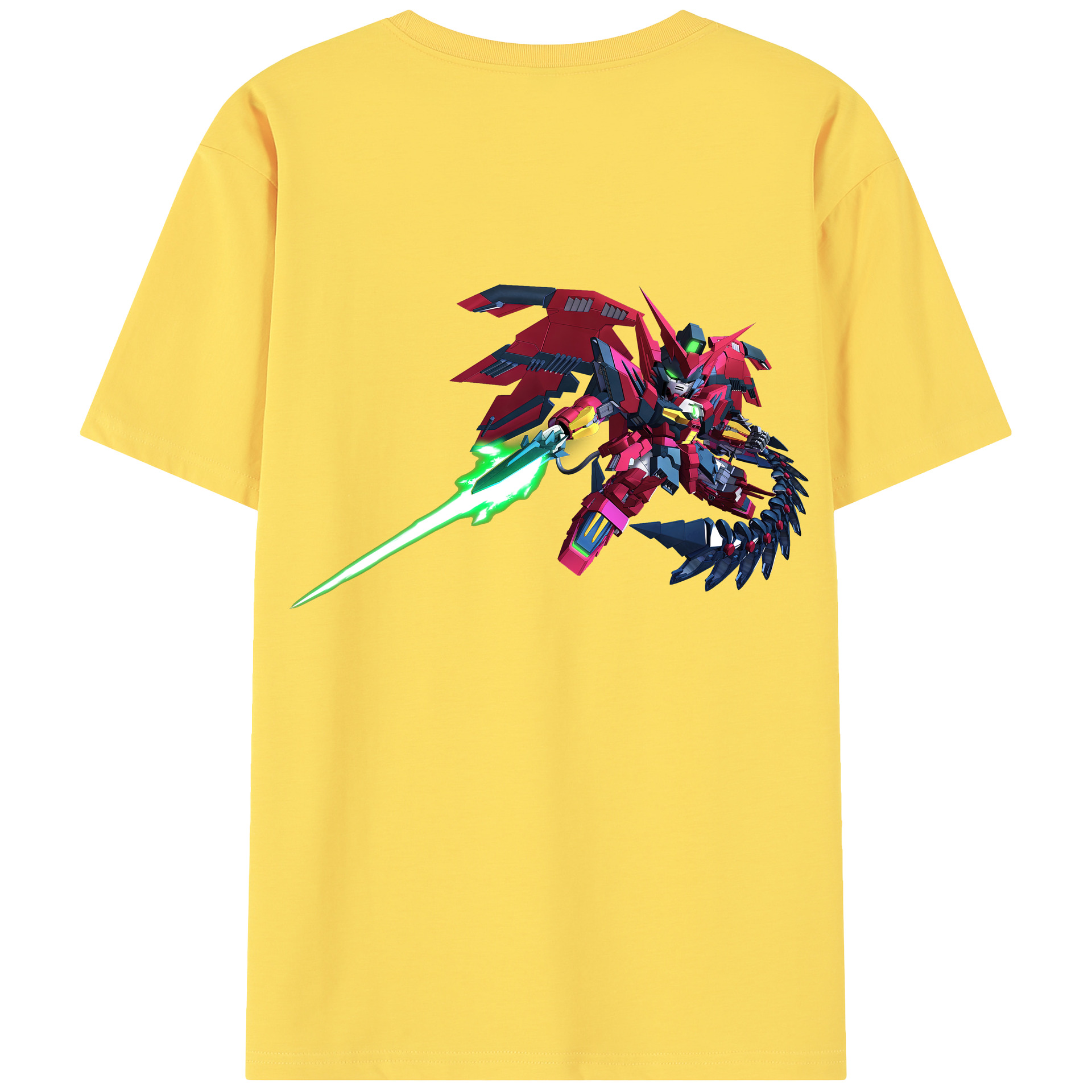 （画像用） 機動戦士ガンダム Mobile Suit Gundam 綿100％半袖Tシャツ（背面プリント）