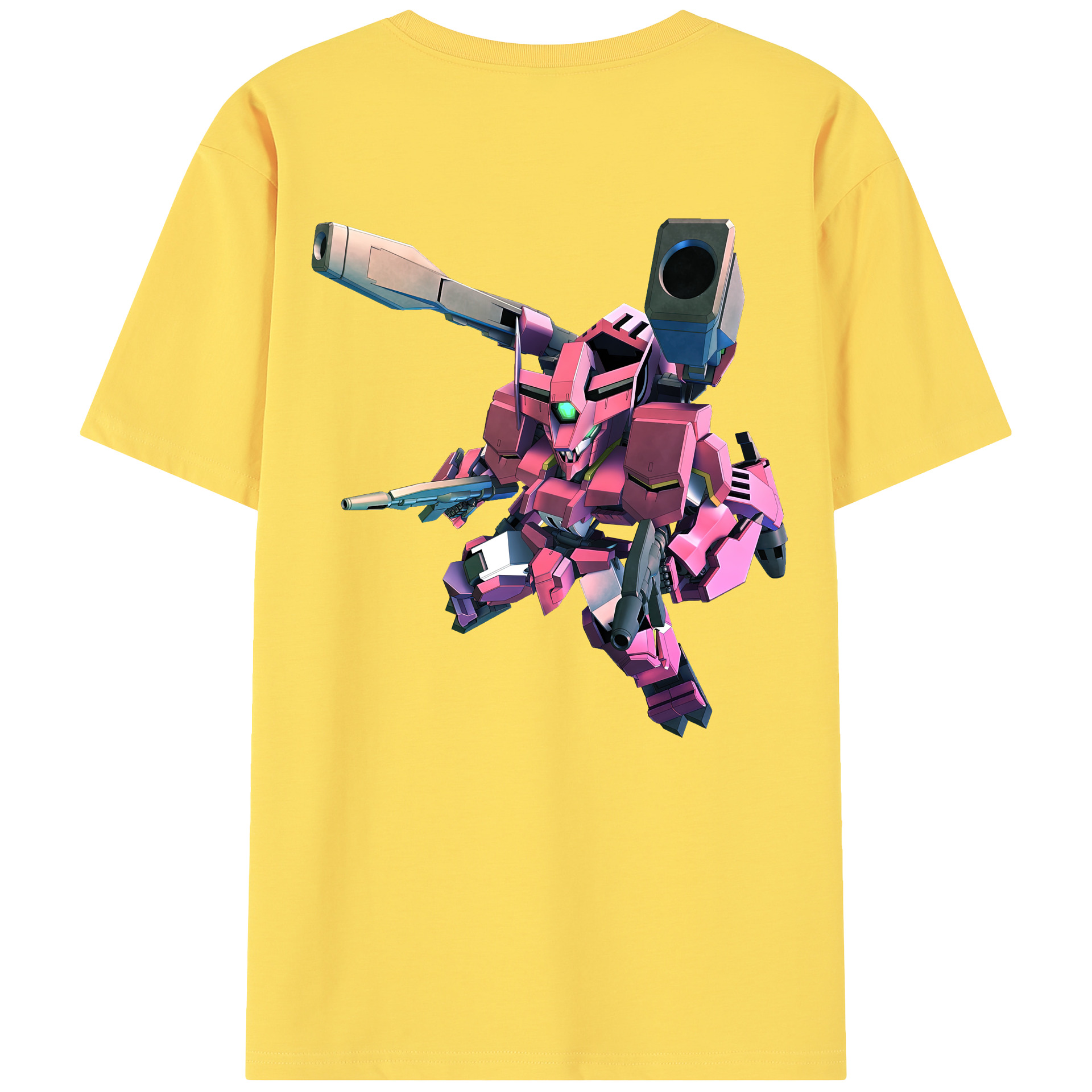 （画像用） 機動戦士ガンダム Mobile Suit Gundam 綿100％半袖Tシャツ（背面プリント）
