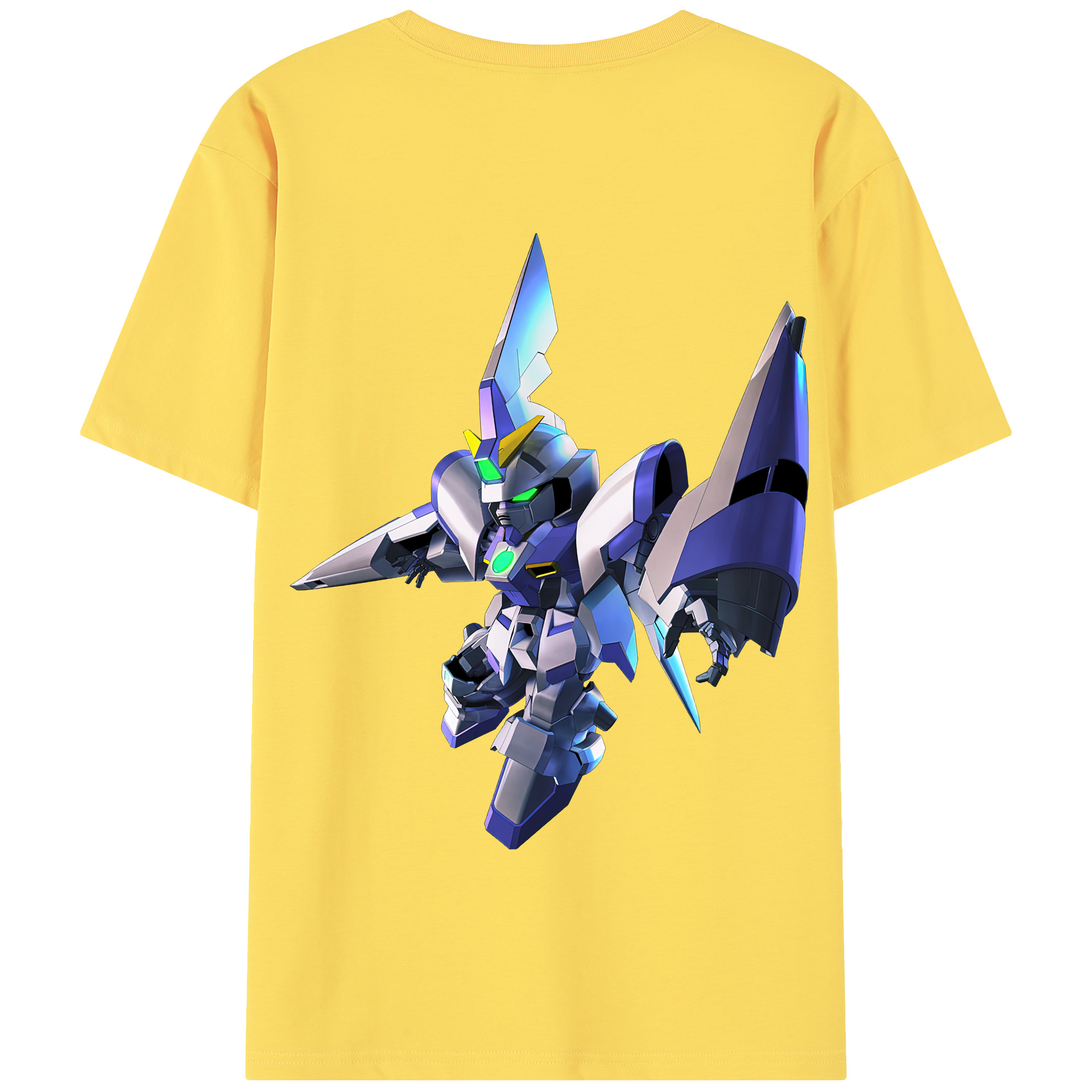 （画像用） 機動戦士ガンダム Mobile Suit Gundam 綿100％半袖Tシャツ（背面プリント）