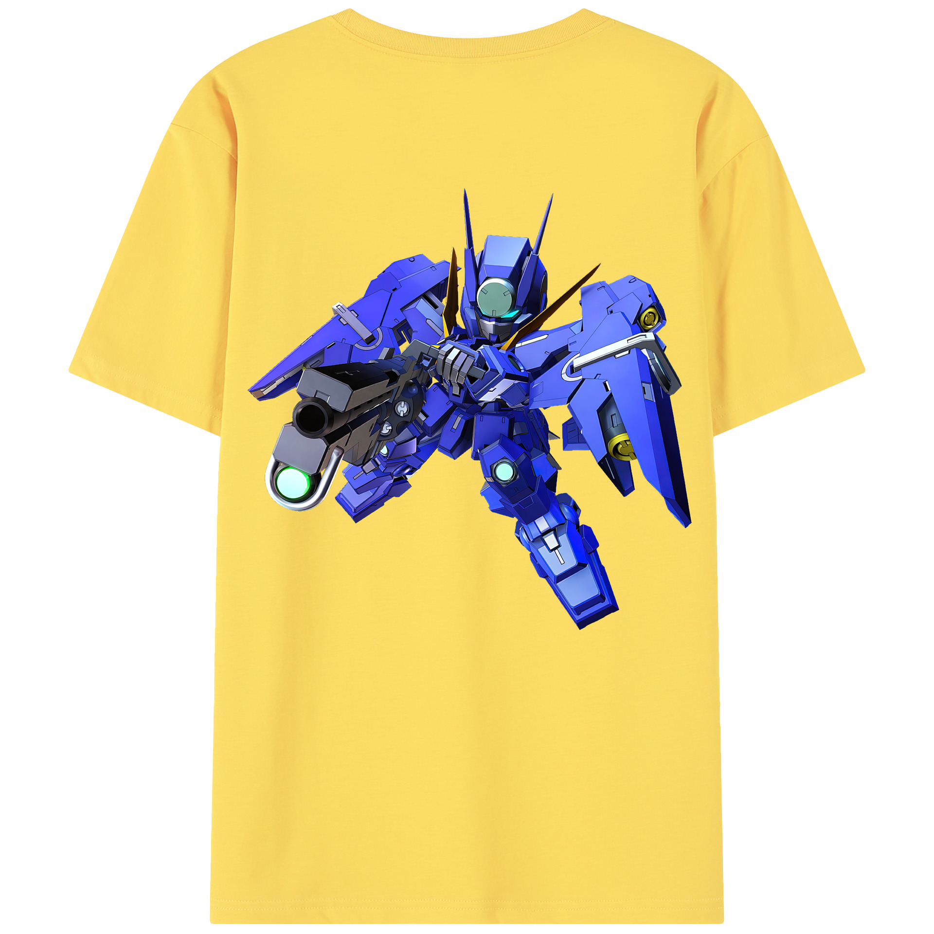 （画像用） 機動戦士ガンダム Mobile Suit Gundam 綿100％半袖Tシャツ（背面プリント）