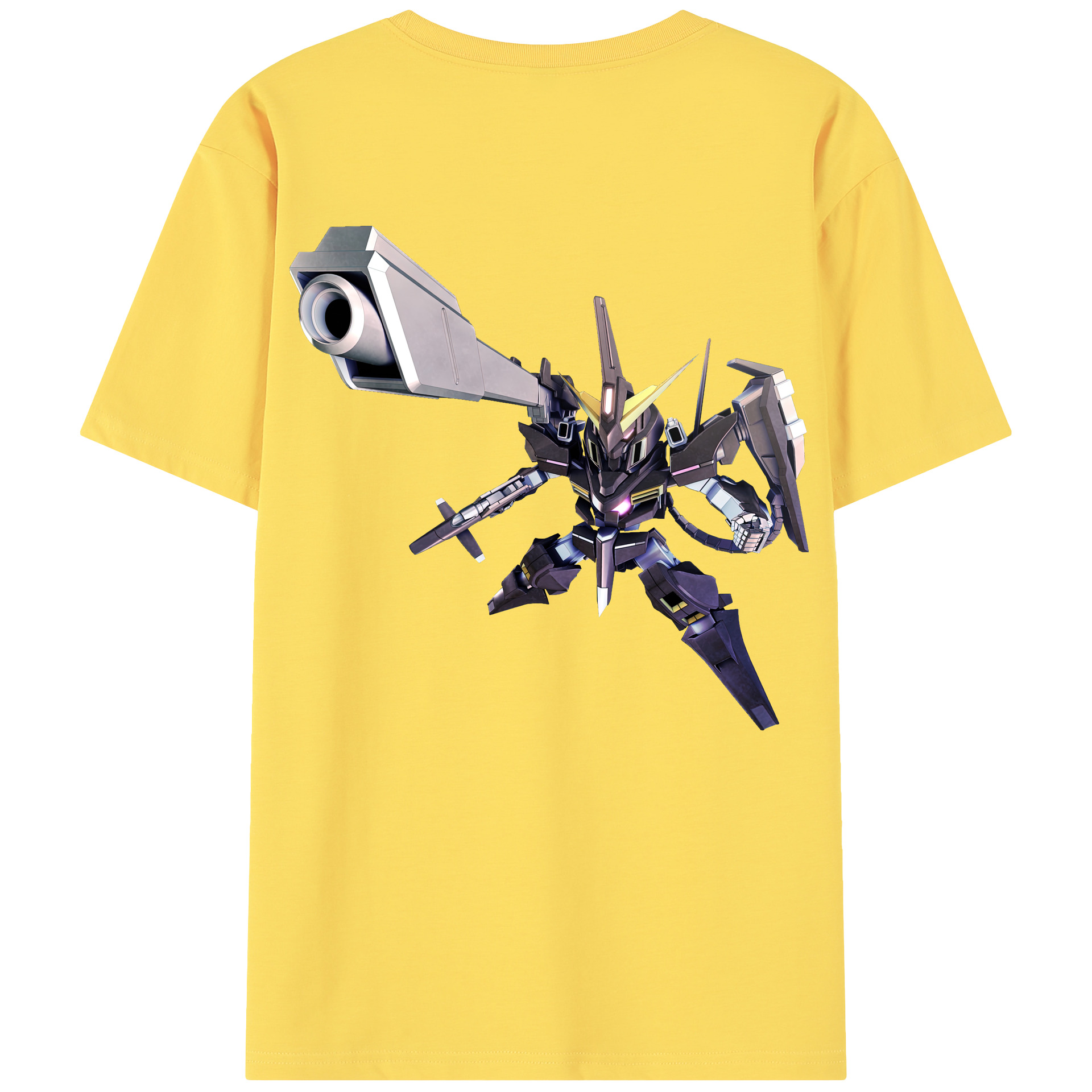 （画像用） 機動戦士ガンダム Mobile Suit Gundam 綿100％半袖Tシャツ（背面プリント）