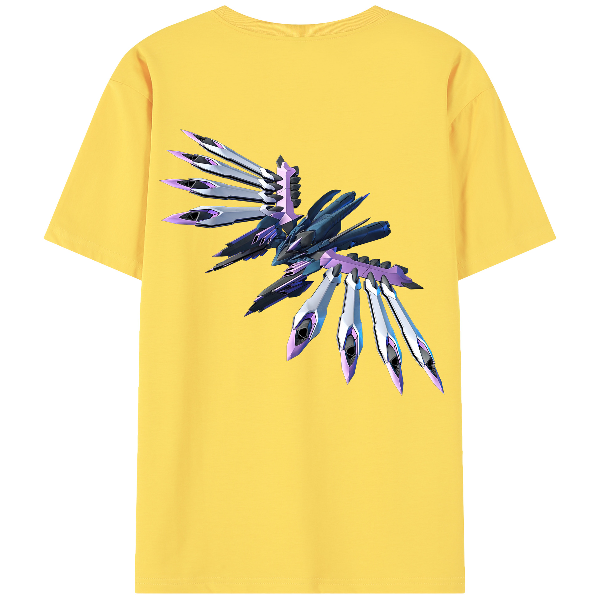 （画像用） 機動戦士ガンダム Mobile Suit Gundam 綿100％半袖Tシャツ（背面プリント）