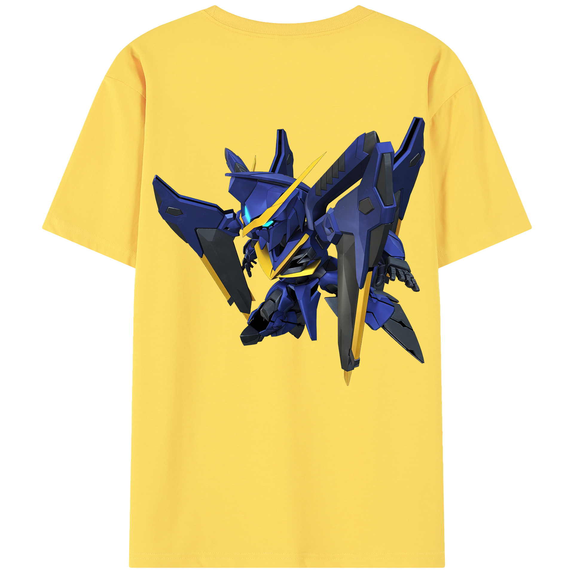 （画像用） 機動戦士ガンダム Mobile Suit Gundam 綿100％半袖Tシャツ（背面プリント）