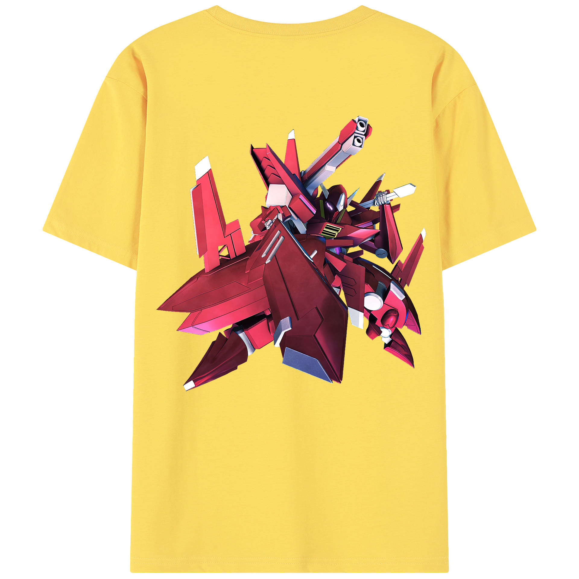 （画像用） 機動戦士ガンダム Mobile Suit Gundam 綿100％半袖Tシャツ（背面プリント）