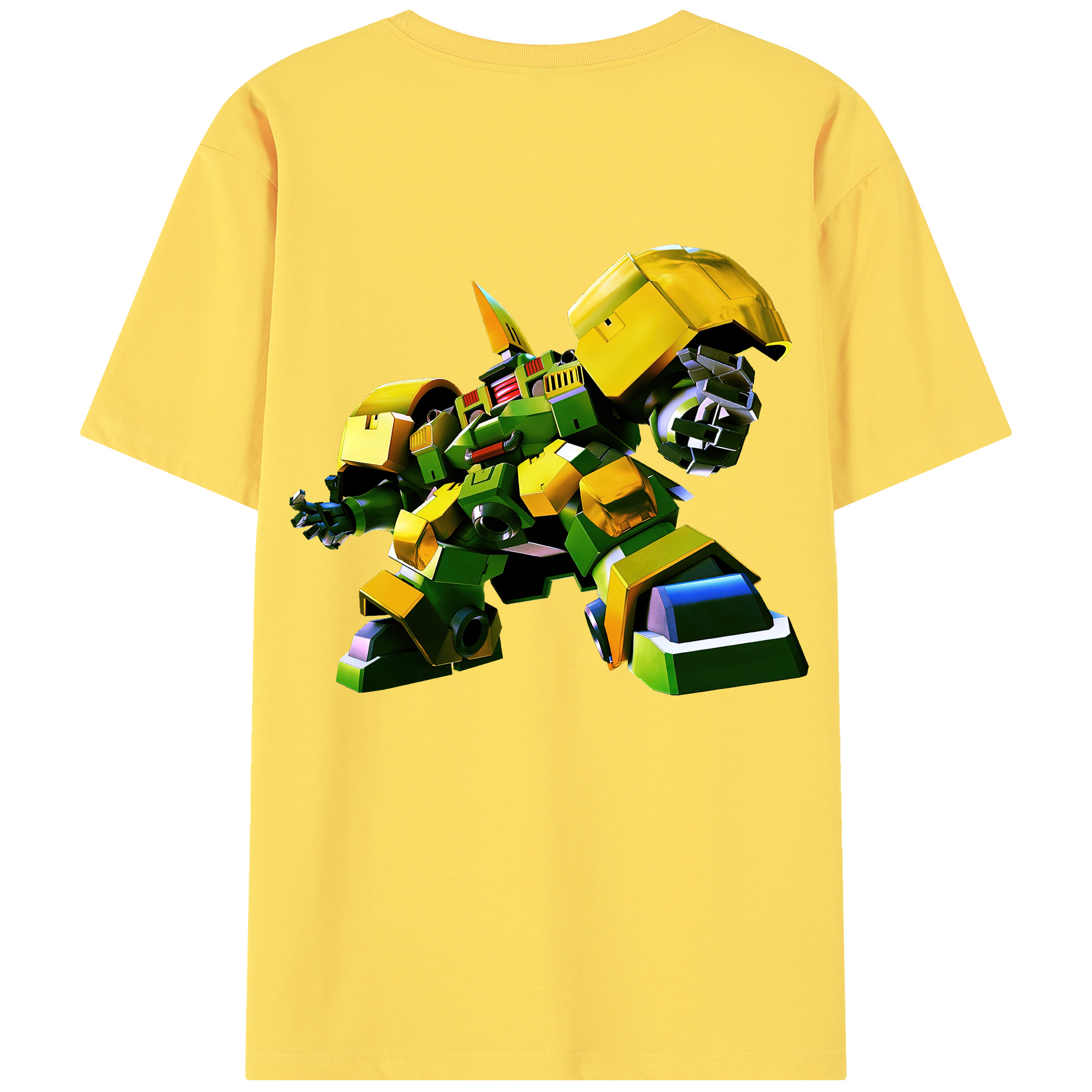 （画像用） 機動戦士ガンダム Mobile Suit Gundam 綿100％半袖Tシャツ（背面プリント）