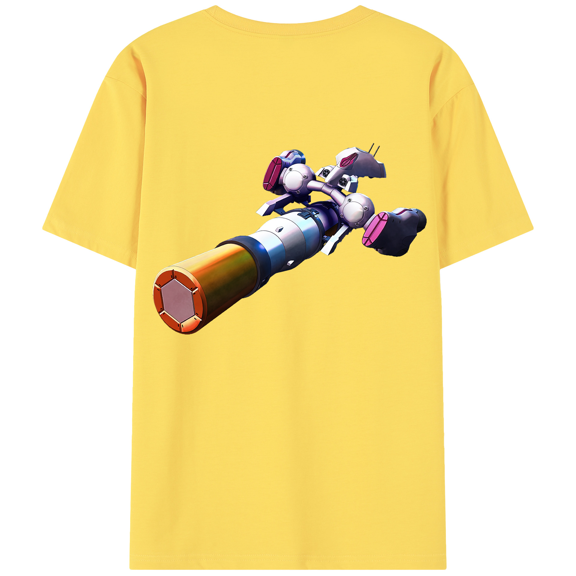 （画像用） 機動戦士ガンダム Mobile Suit Gundam 綿100％半袖Tシャツ（背面プリント）