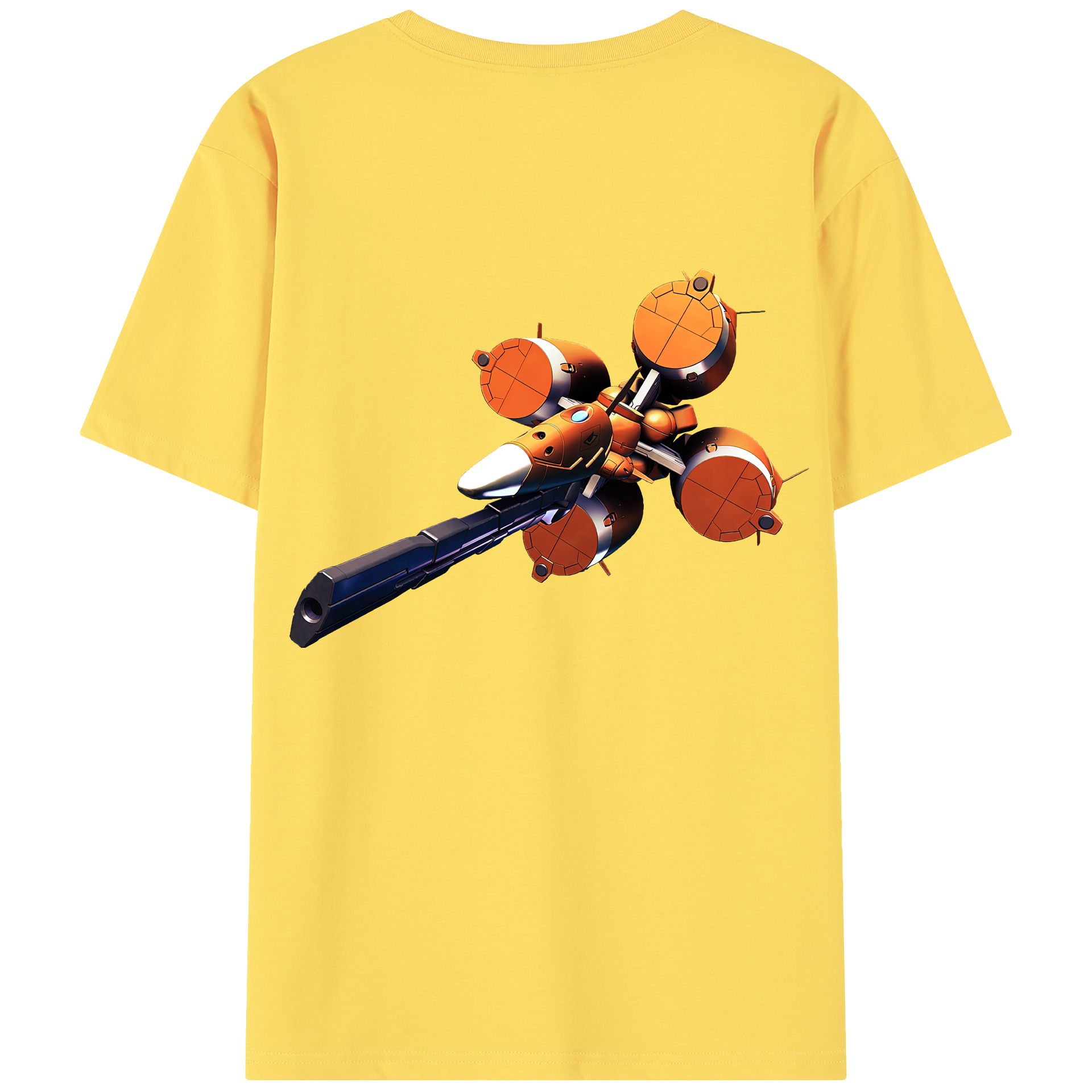 （画像用） 機動戦士ガンダム Mobile Suit Gundam 綿100％半袖Tシャツ（背面プリント）
