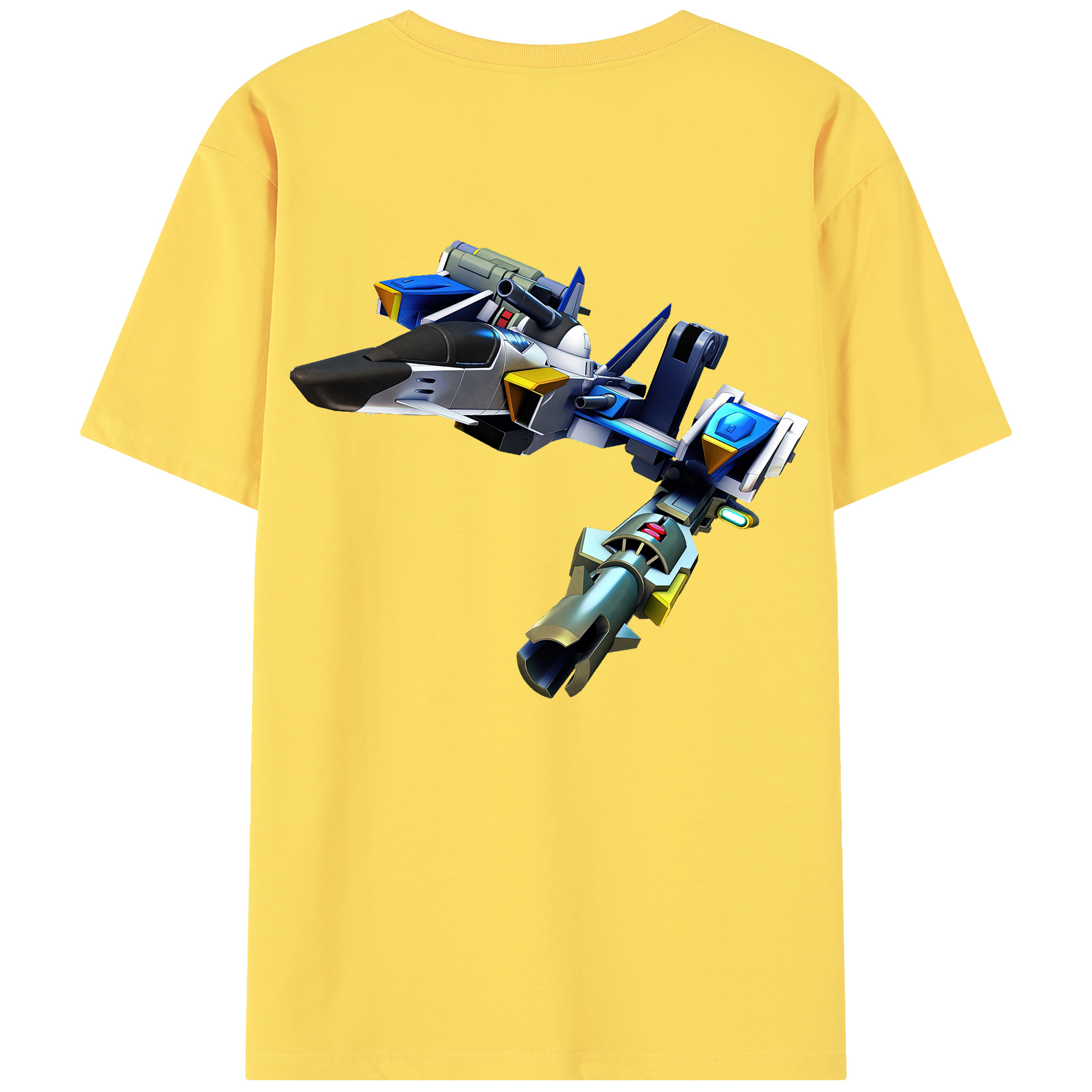 （画像用） 機動戦士ガンダム Mobile Suit Gundam 綿100％半袖Tシャツ（背面プリント）