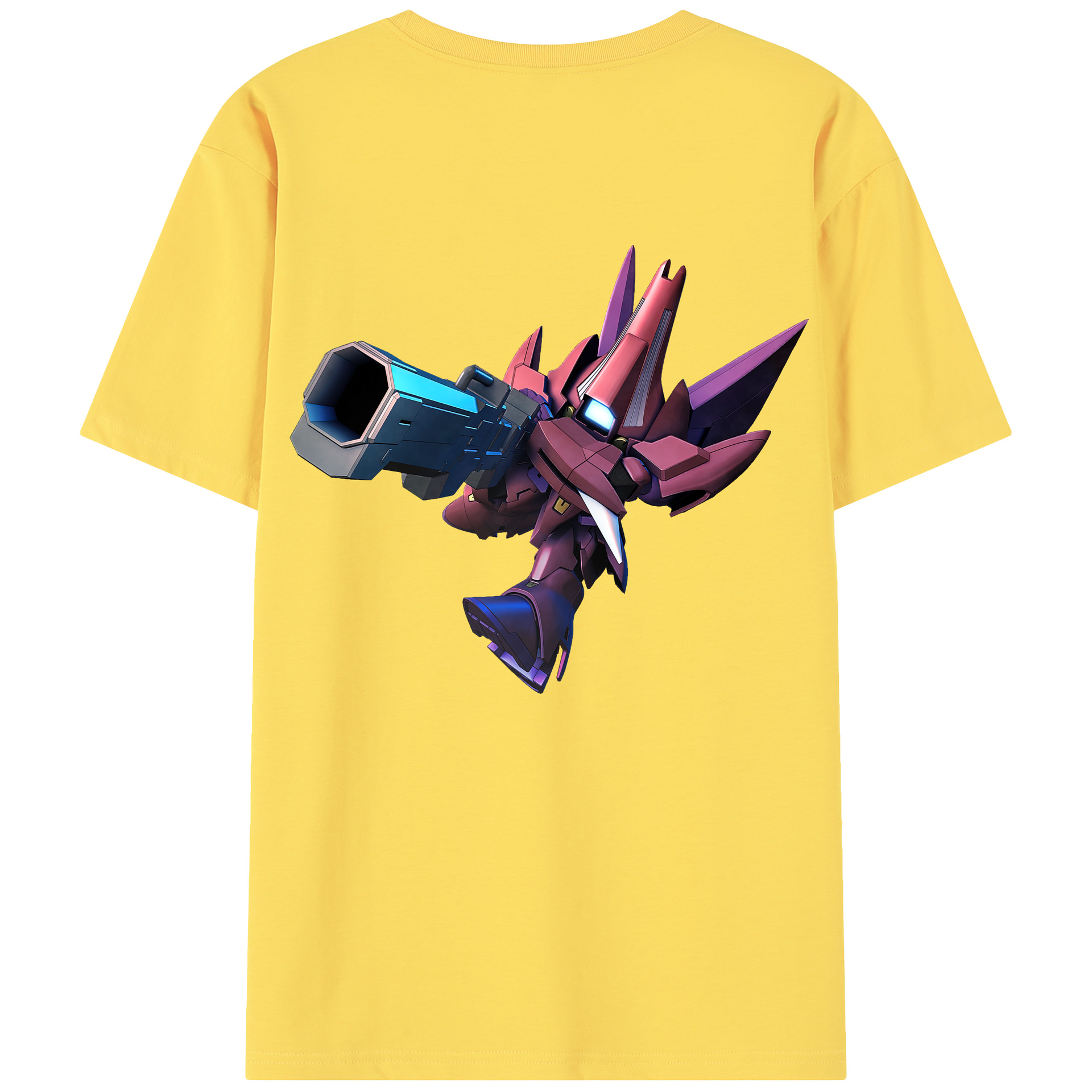 （画像用） 機動戦士ガンダム Mobile Suit Gundam 綿100％半袖Tシャツ（背面プリント）