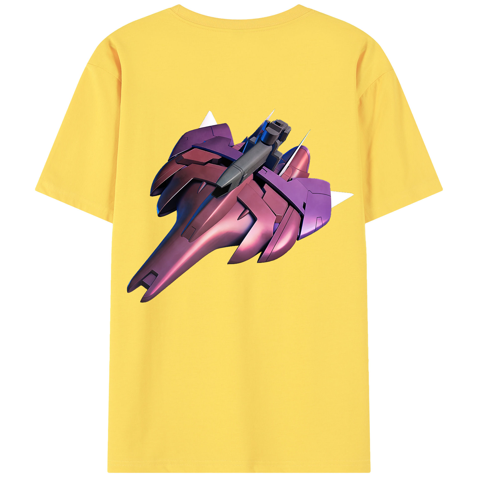 （画像用） 機動戦士ガンダム Mobile Suit Gundam 綿100％半袖Tシャツ（背面プリント）