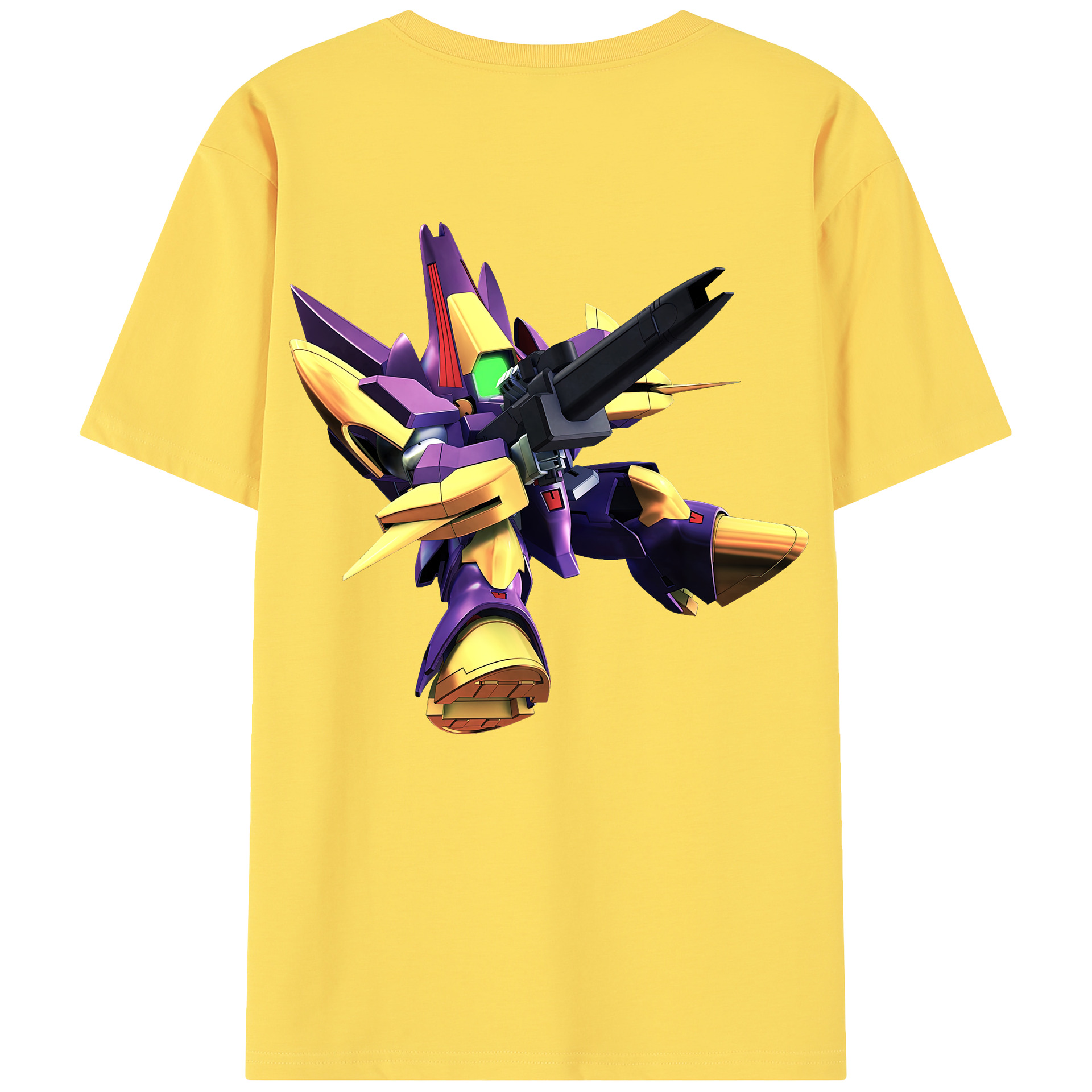 （画像用） 機動戦士ガンダム Mobile Suit Gundam 綿100％半袖Tシャツ（背面プリント）