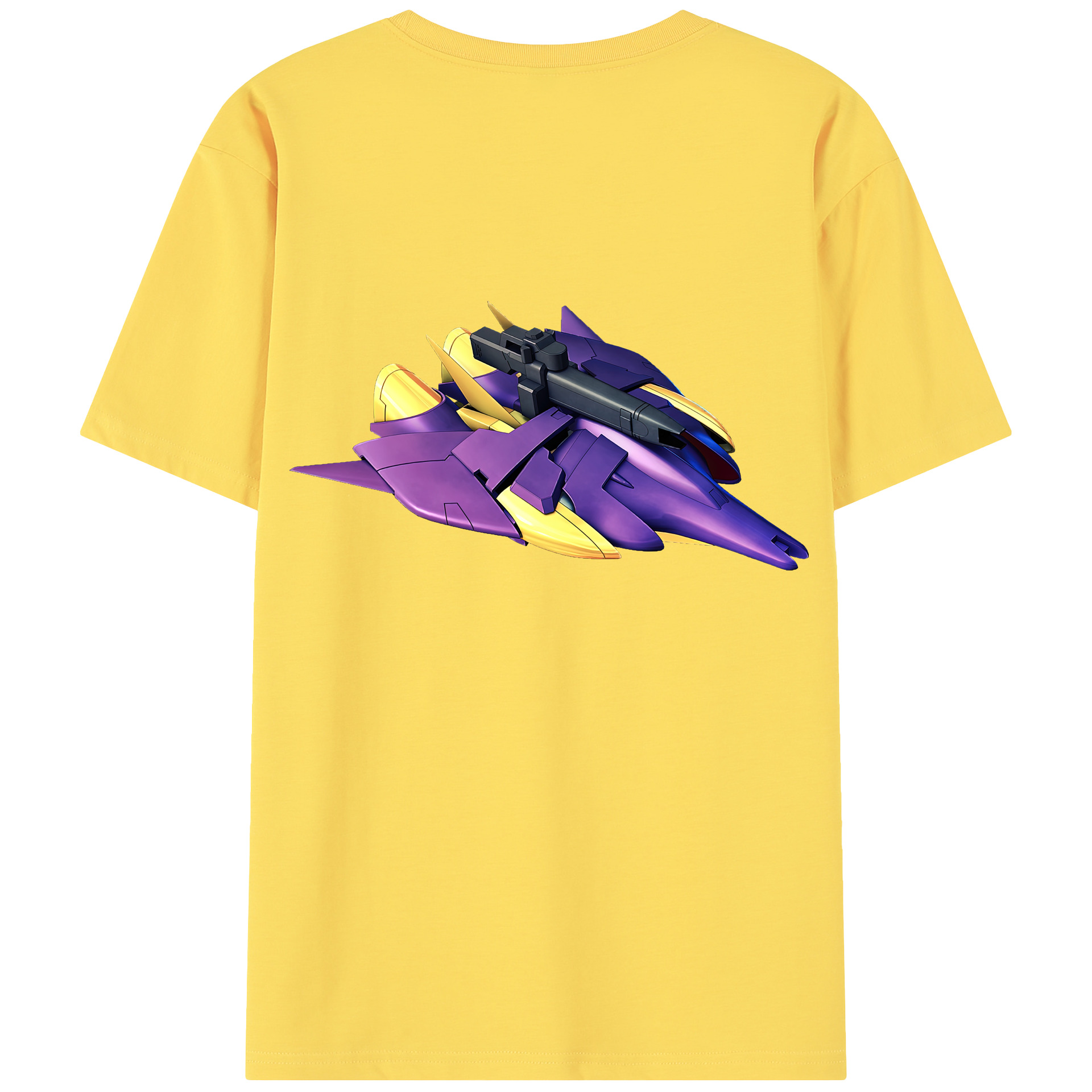 （画像用） 機動戦士ガンダム Mobile Suit Gundam 綿100％半袖Tシャツ（背面プリント）
