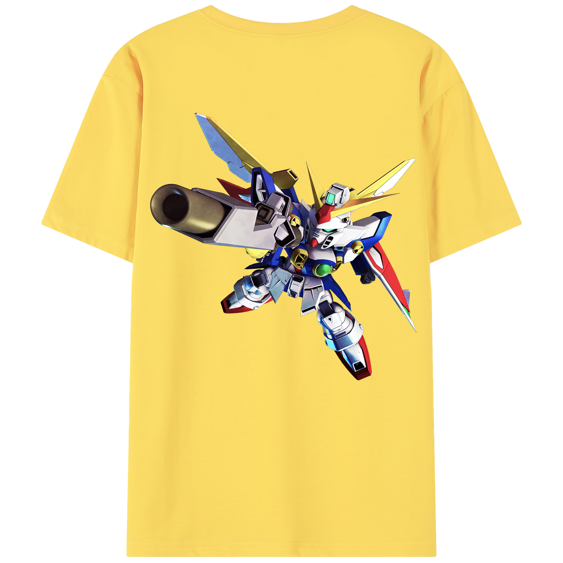 （画像用） 機動戦士ガンダム Mobile Suit Gundam 綿100％半袖Tシャツ（背面プリント）