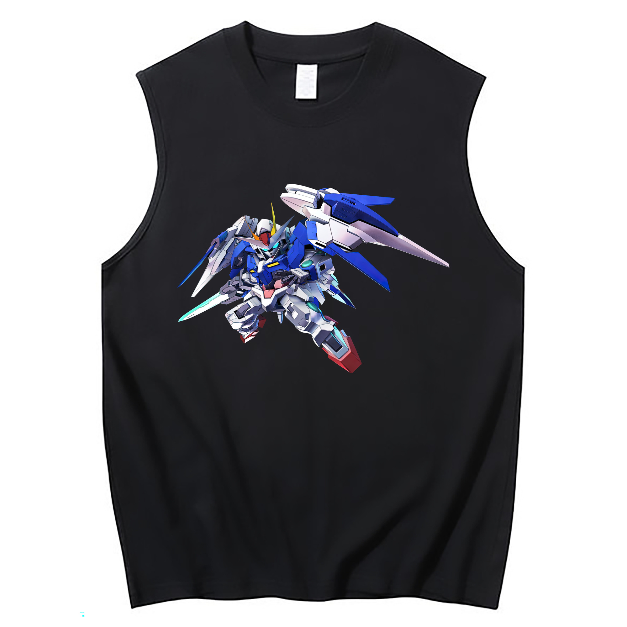 （画像用） 機動戦士ガンダム Mobile Suit Gundam コットン100％タンクトップ（フロントプリント）