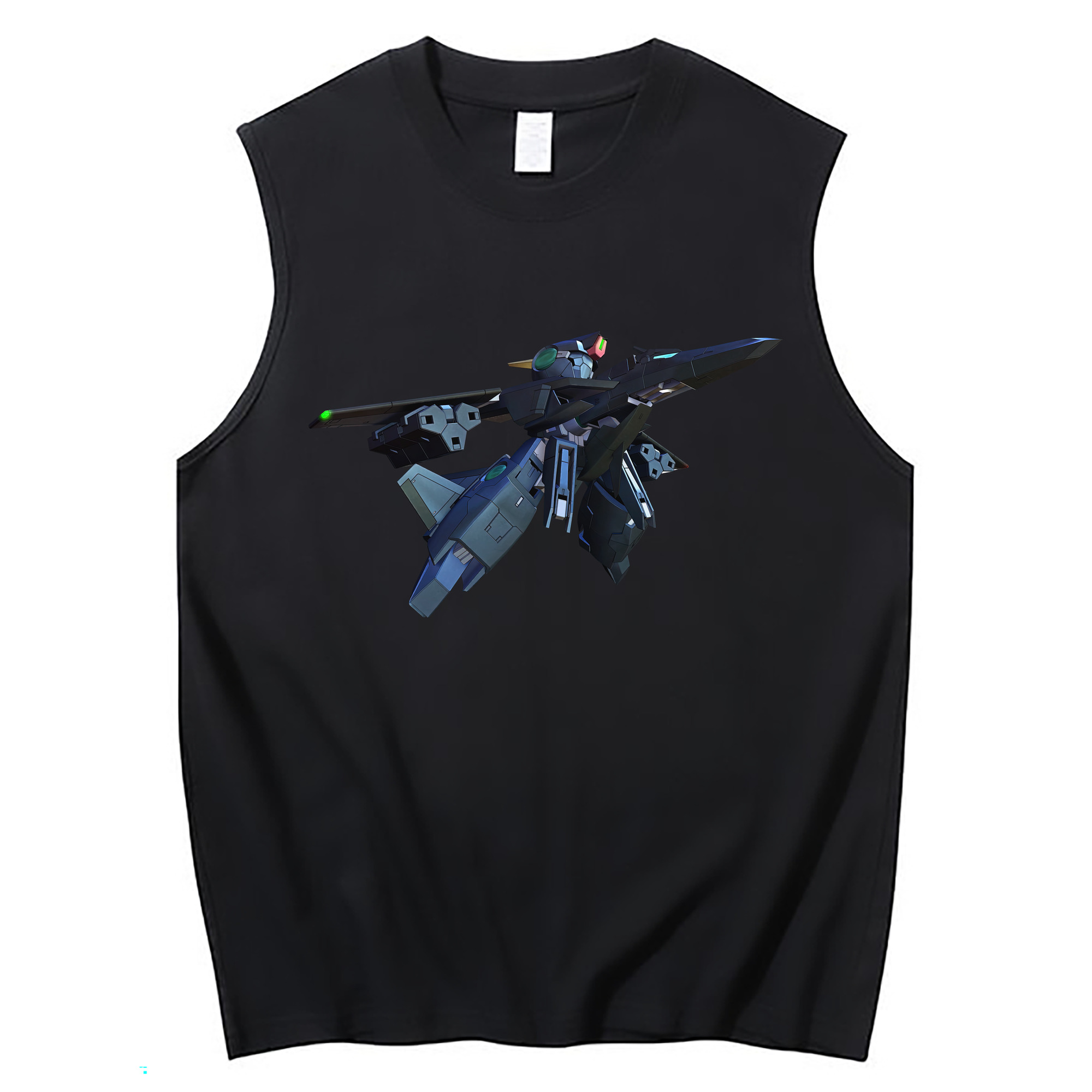 （画像用） 機動戦士ガンダム Mobile Suit Gundam コットン100％タンクトップ（フロントプリント）