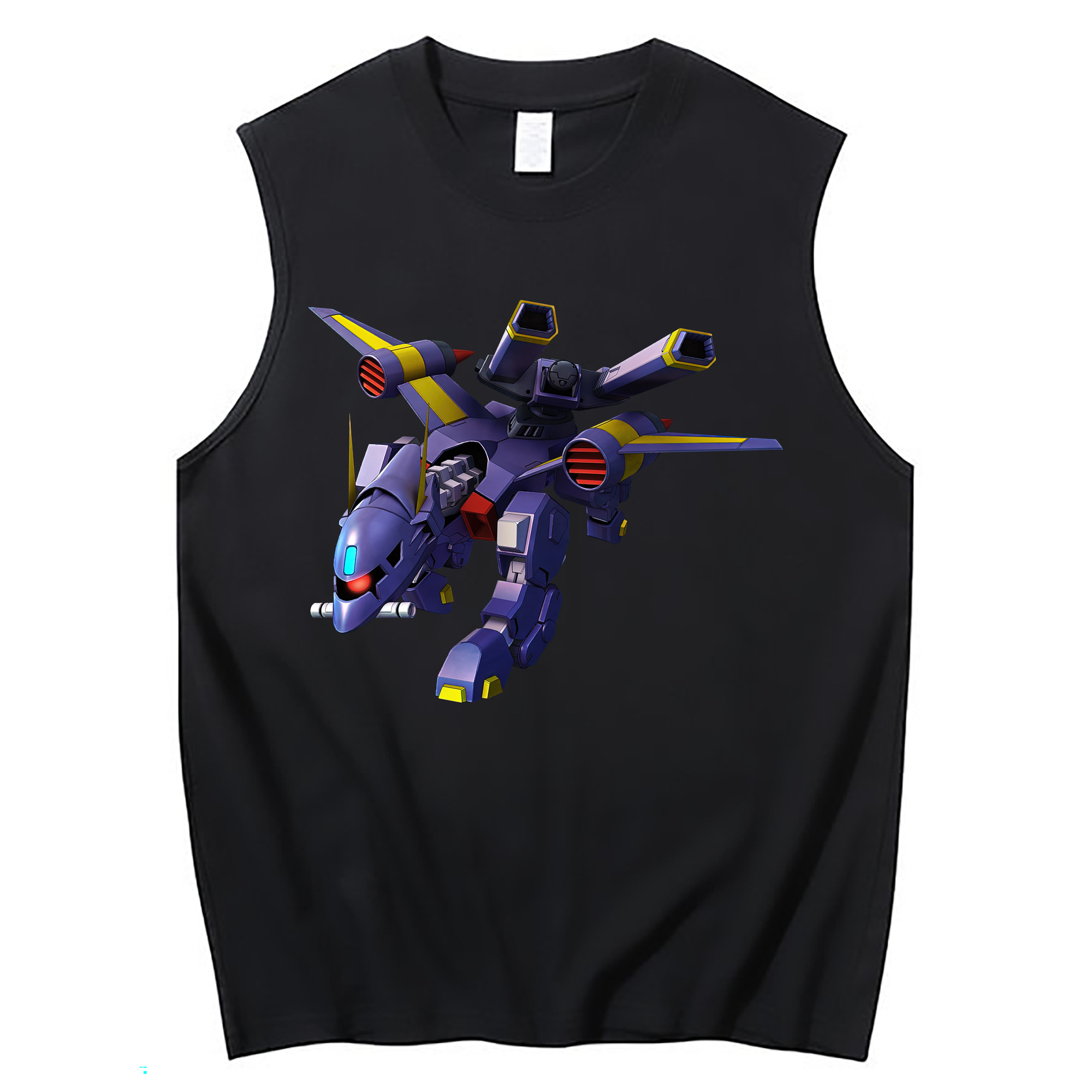 （画像用） 機動戦士ガンダム Mobile Suit Gundam コットン100％タンクトップ（フロントプリント）