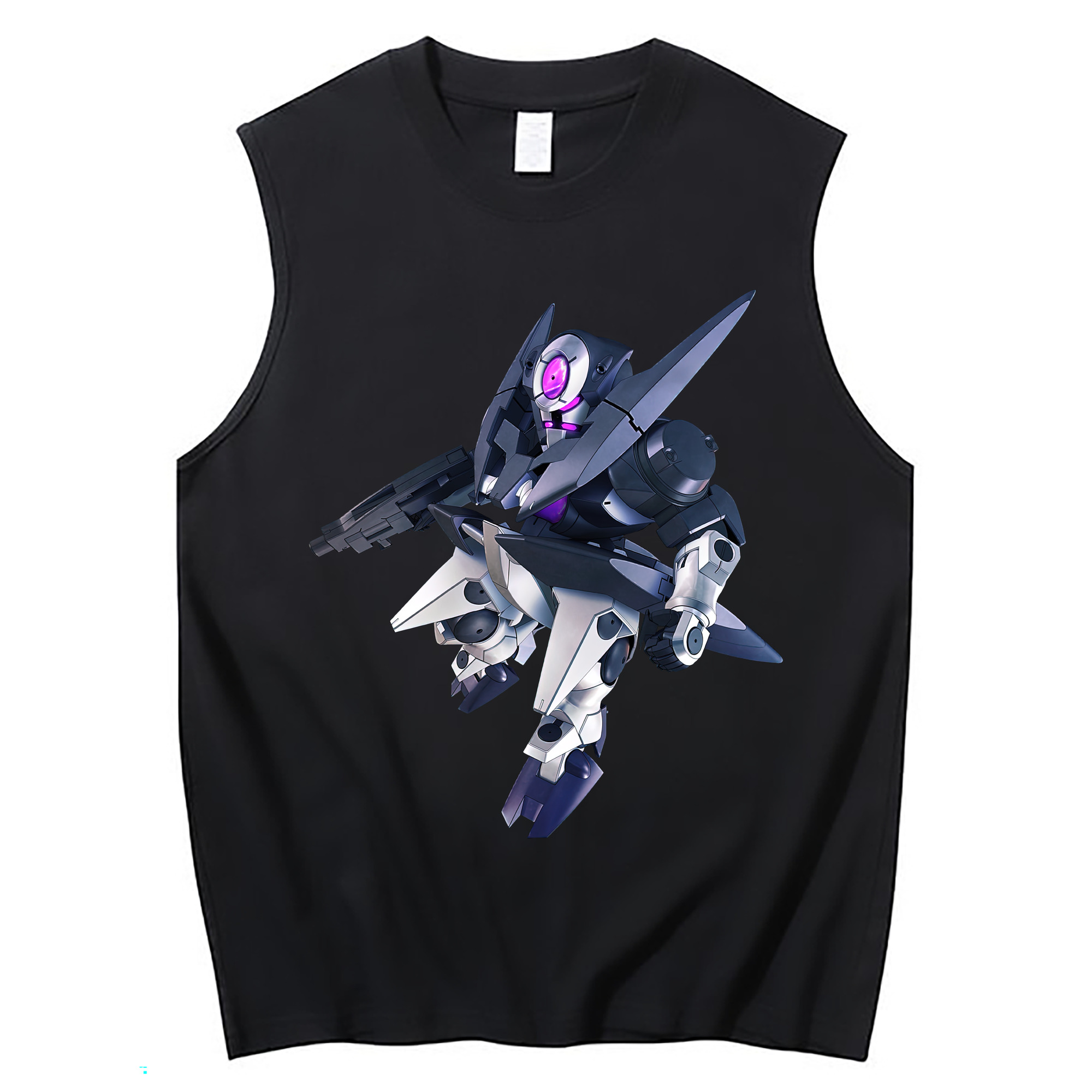 （画像用） 機動戦士ガンダム Mobile Suit Gundam コットン100％タンクトップ（フロントプリント）