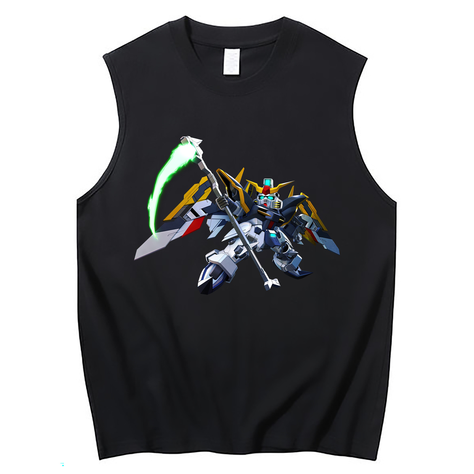 （画像用） 機動戦士ガンダム Mobile Suit Gundam コットン100％タンクトップ（フロントプリント）