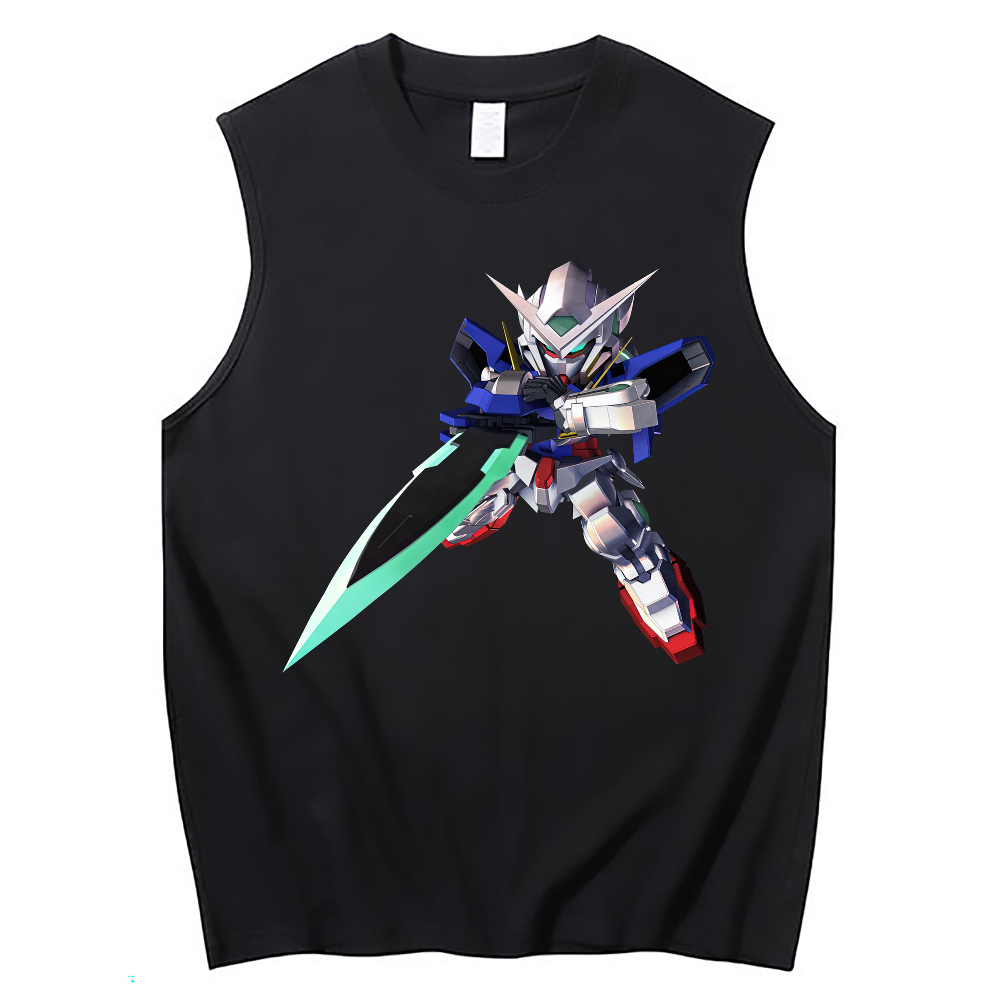（画像用） 機動戦士ガンダム Mobile Suit Gundam コットン100％タンクトップ（フロントプリント）
