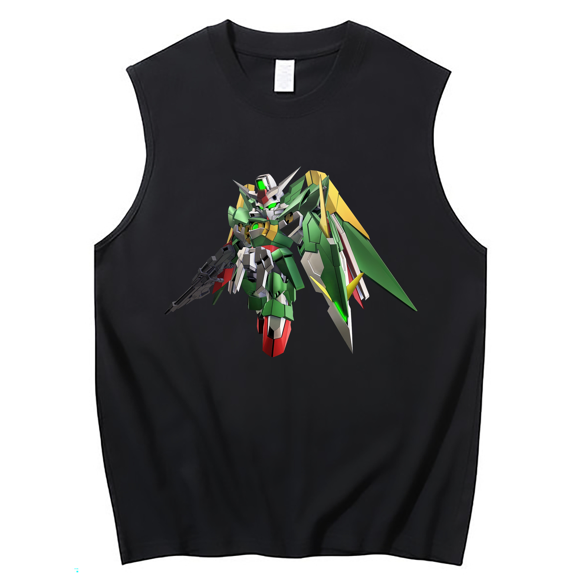 （画像用） 機動戦士ガンダム Mobile Suit Gundam コットン100％タンクトップ（フロントプリント）