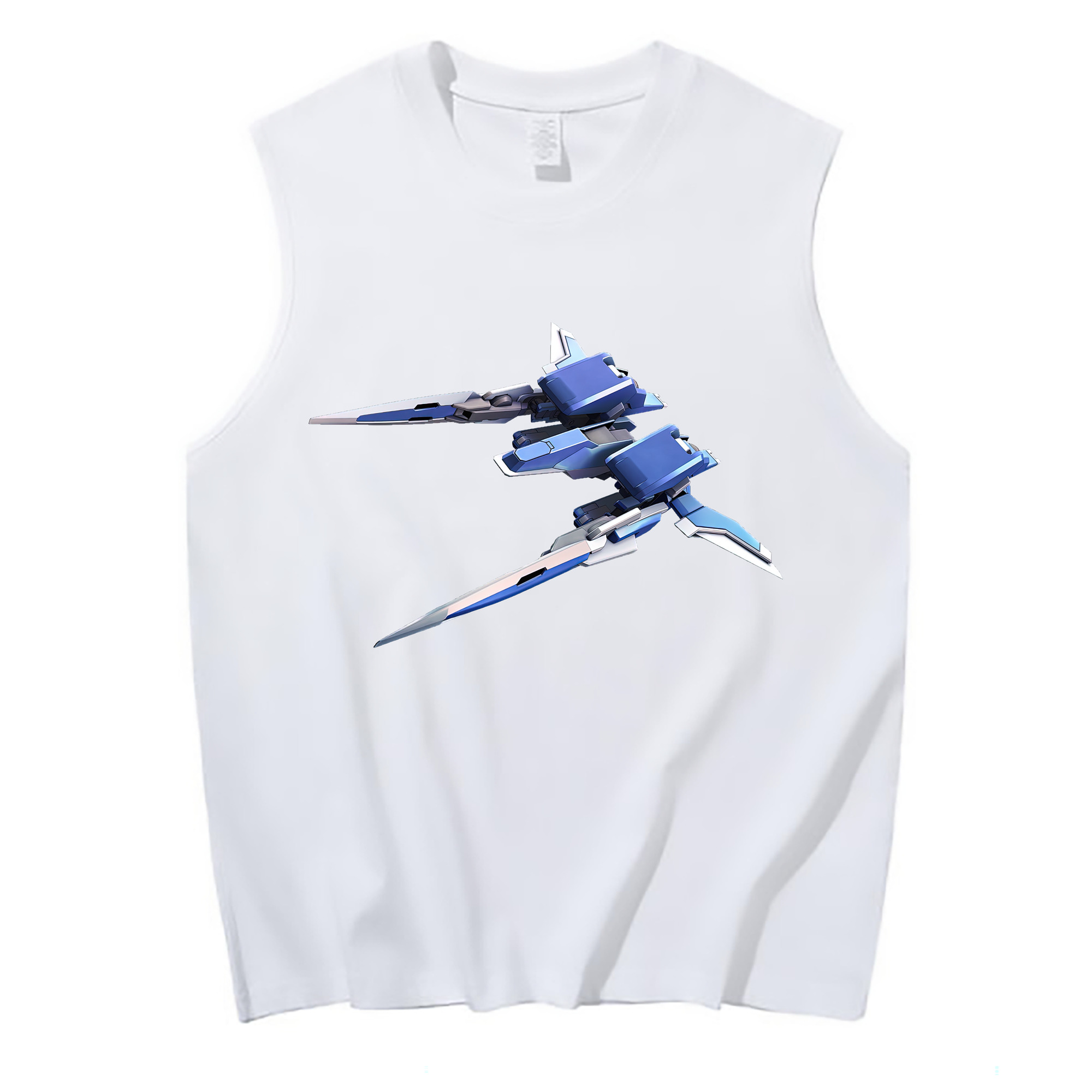 （画像用） 機動戦士ガンダム Mobile Suit Gundam コットン100％タンクトップ（フロントプリント）