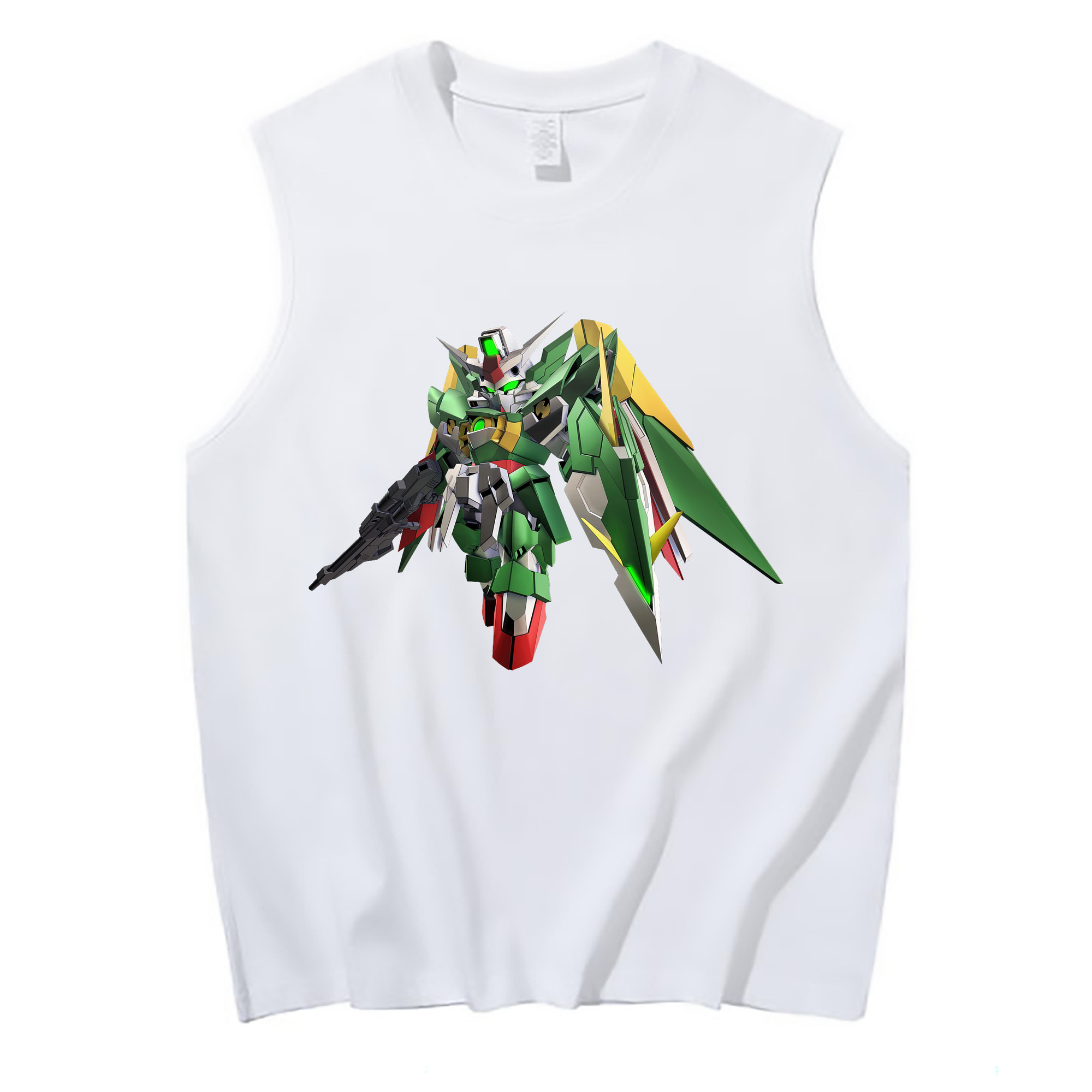 （画像用） 機動戦士ガンダム Mobile Suit Gundam コットン100％タンクトップ（フロントプリント）