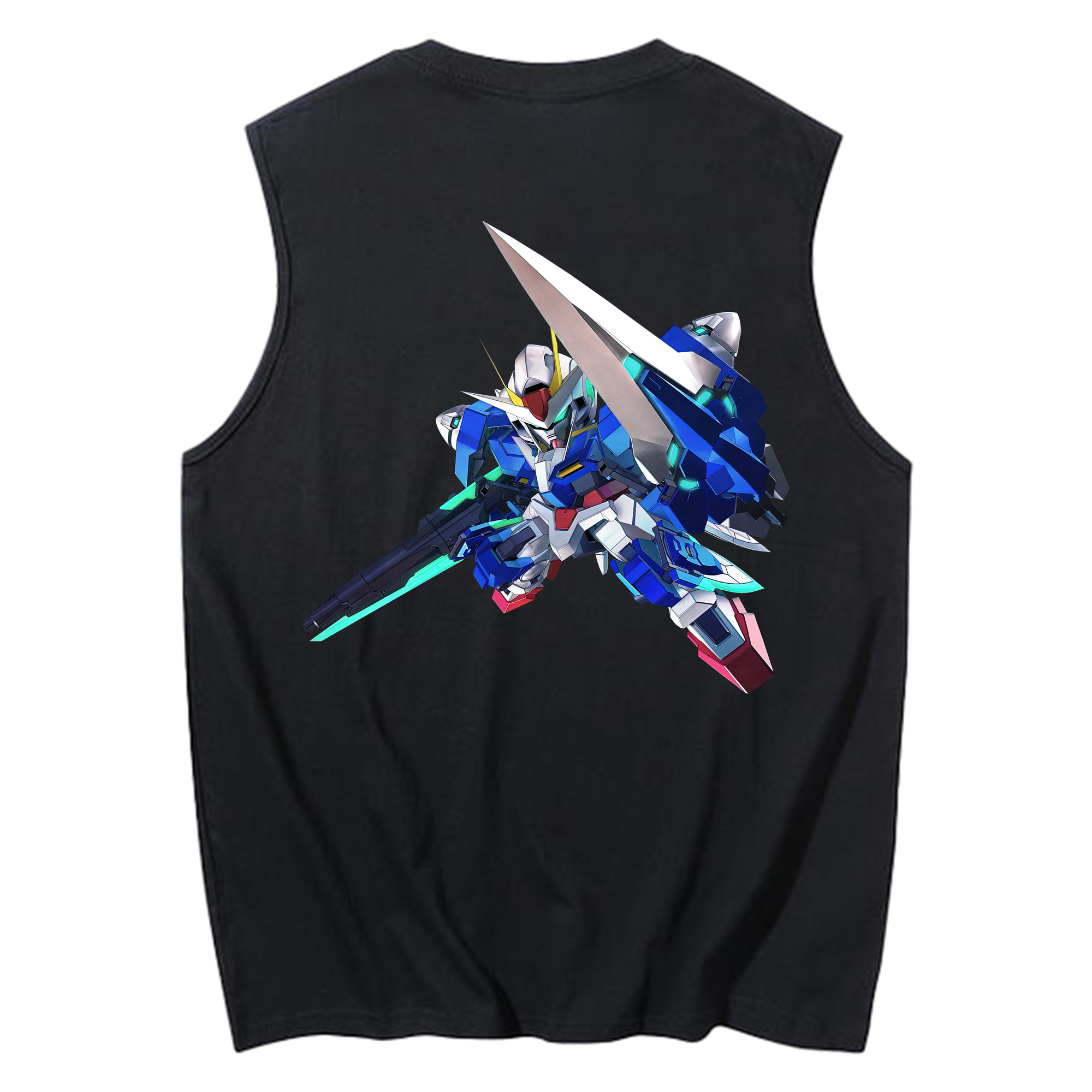 （画像用） 機動戦士ガンダム Mobile Suit Gundam コットン100％タンクトップ（背面プリント）