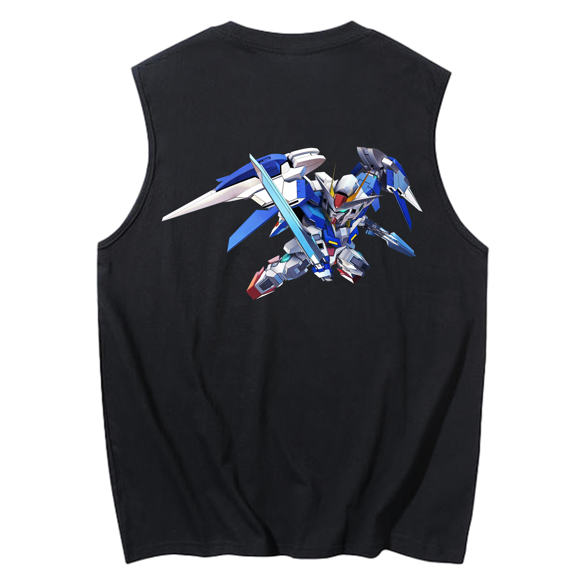 （画像用） 機動戦士ガンダム Mobile Suit Gundam コットン100％タンクトップ（背面プリント）