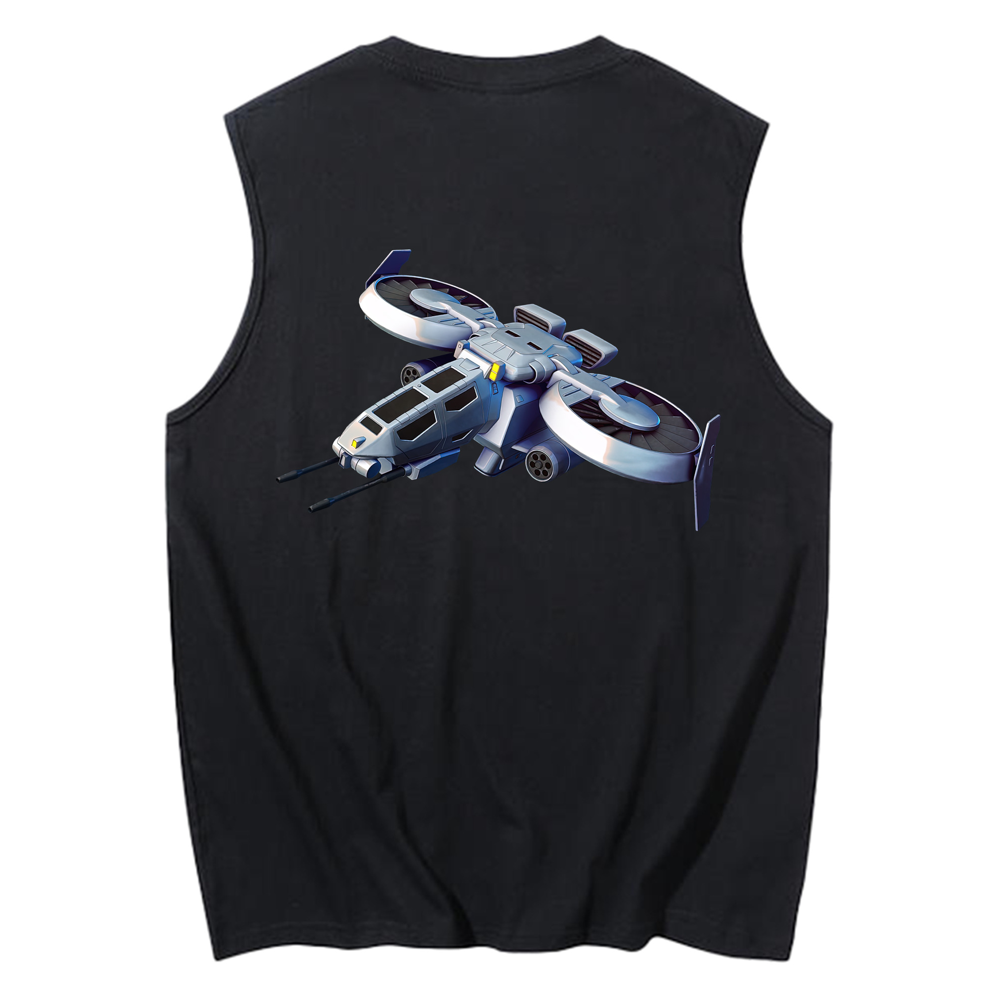 （画像用） 機動戦士ガンダム Mobile Suit Gundam コットン100％タンクトップ（背面プリント）