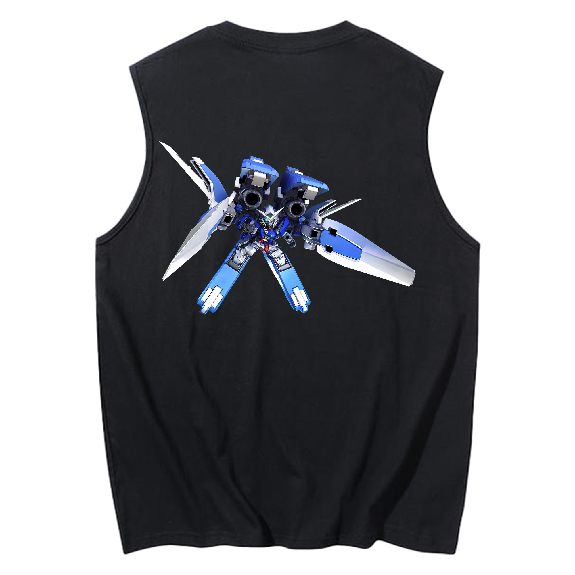 （画像用） 機動戦士ガンダム Mobile Suit Gundam コットン100％タンクトップ（背面プリント）