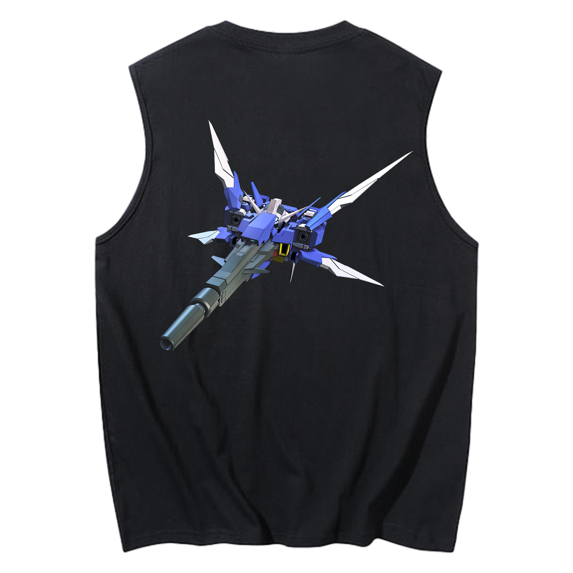 （画像用） 機動戦士ガンダム Mobile Suit Gundam コットン100％タンクトップ（背面プリント）