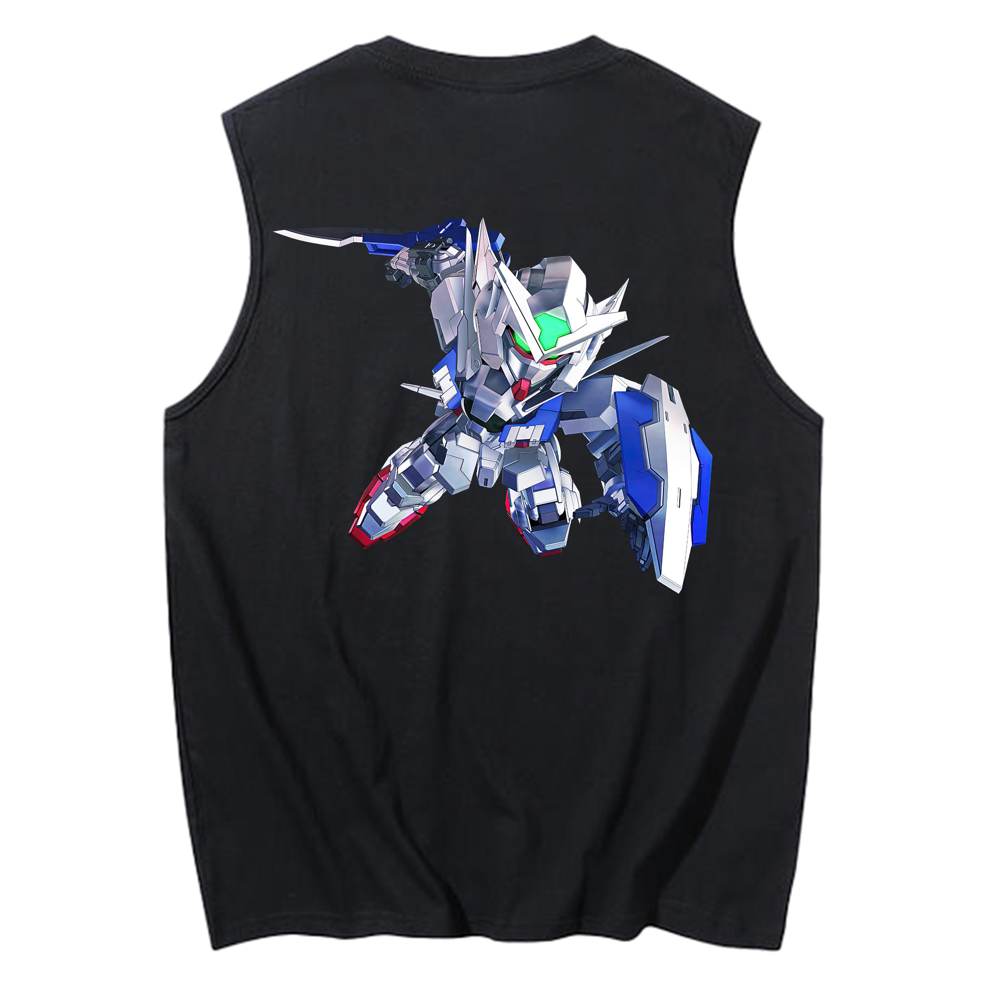 （画像用） 機動戦士ガンダム Mobile Suit Gundam コットン100％タンクトップ（背面プリント）