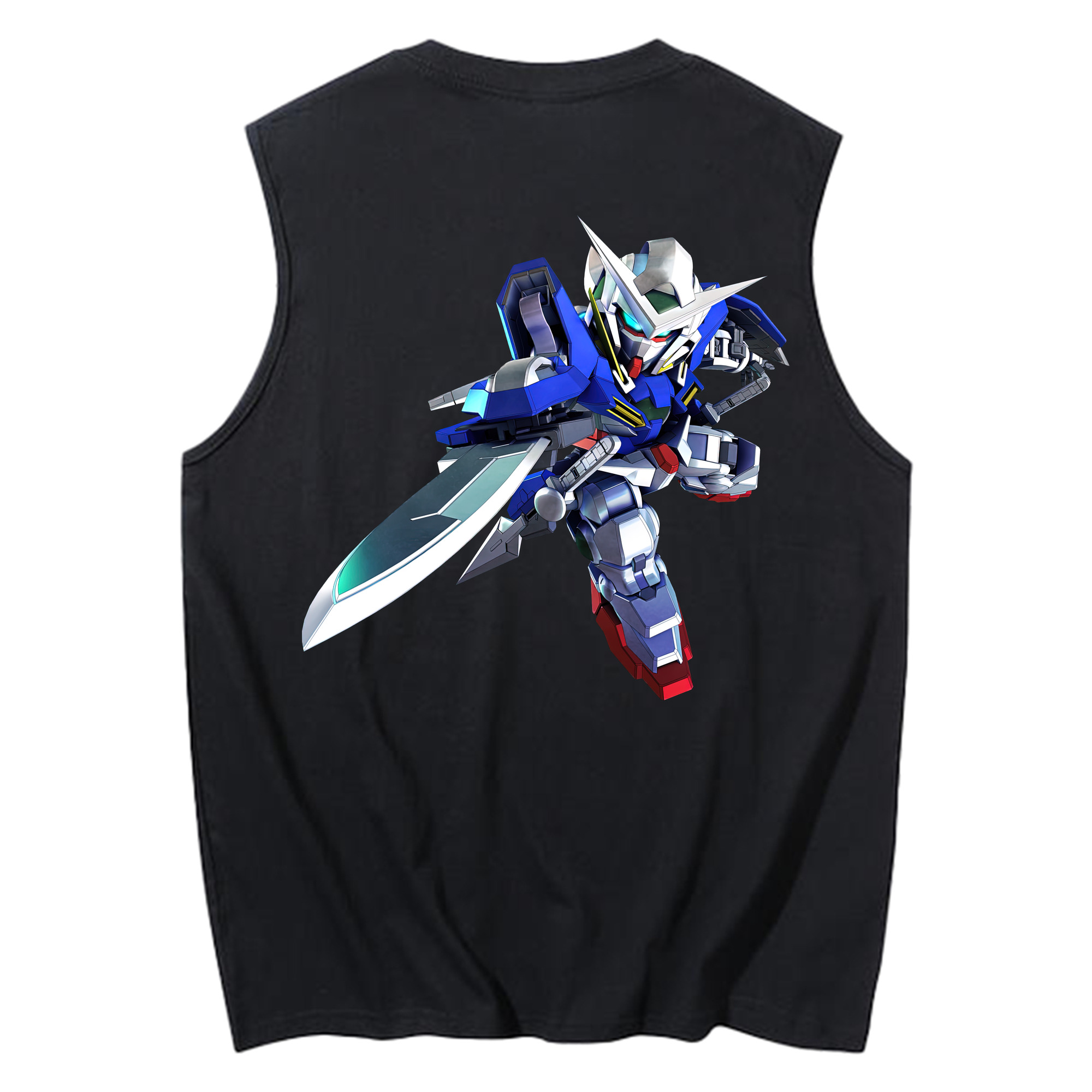 （画像用） 機動戦士ガンダム Mobile Suit Gundam コットン100％タンクトップ（背面プリント）