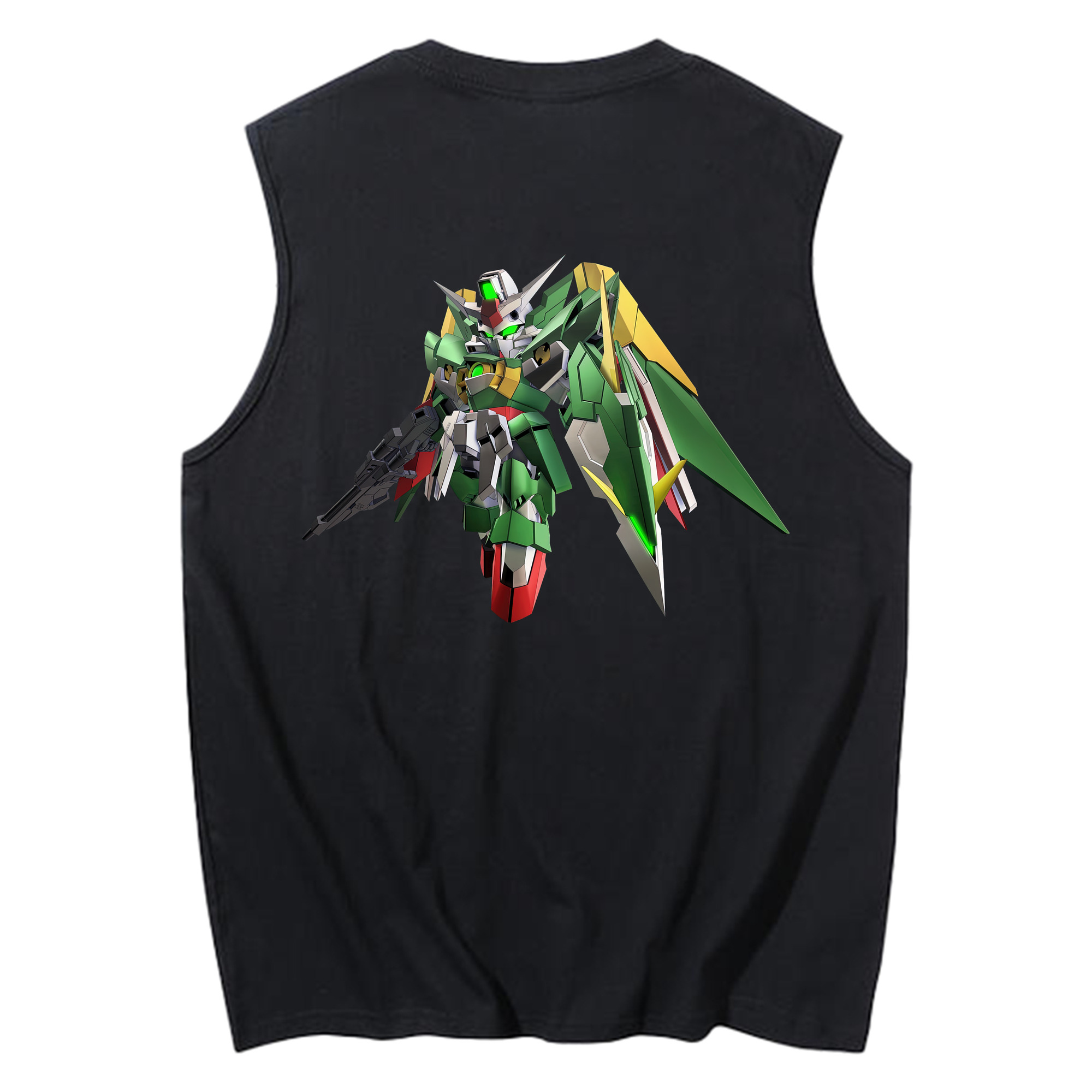 （画像用） 機動戦士ガンダム Mobile Suit Gundam コットン100％タンクトップ（背面プリント）