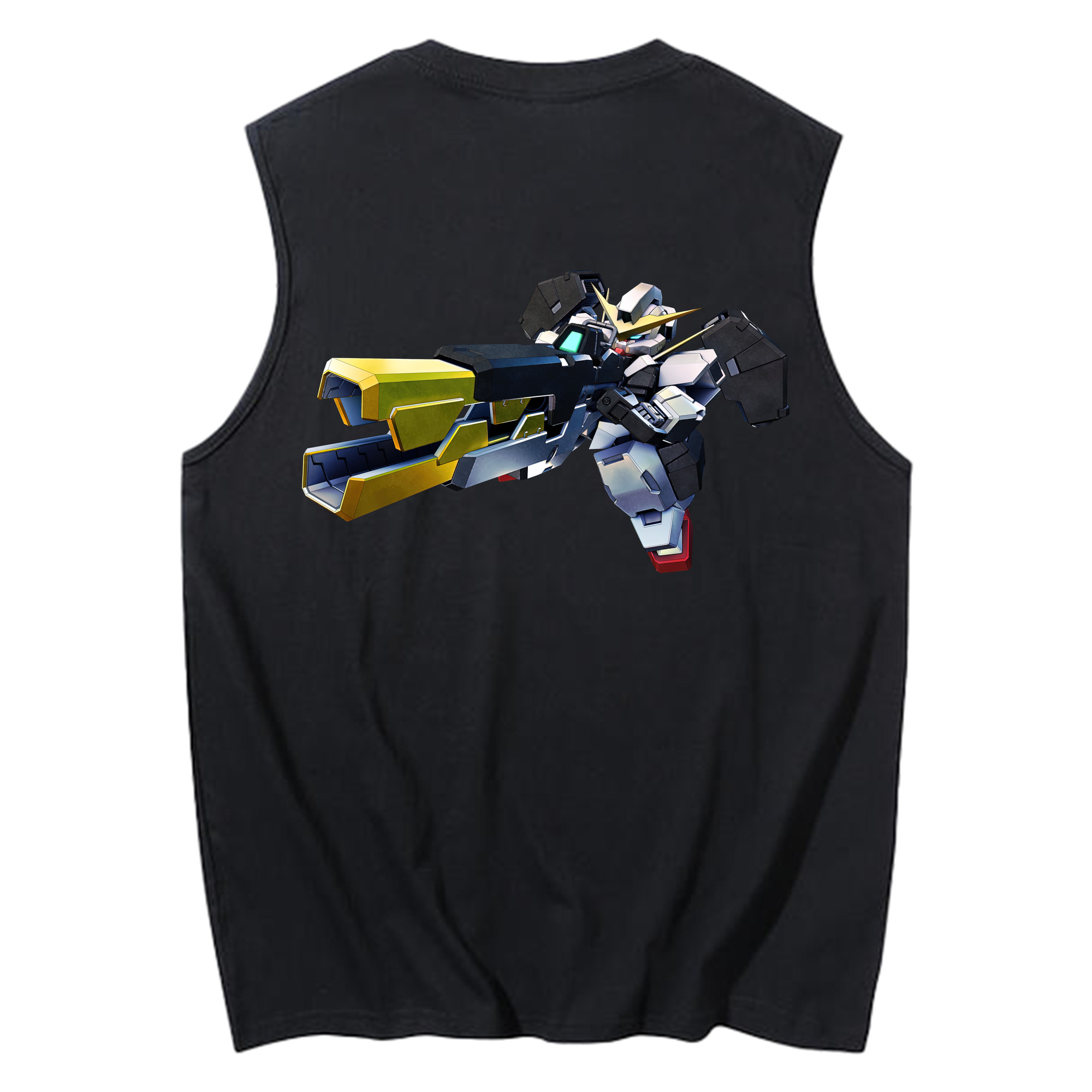 （画像用） 機動戦士ガンダム Mobile Suit Gundam コットン100％タンクトップ（背面プリント）