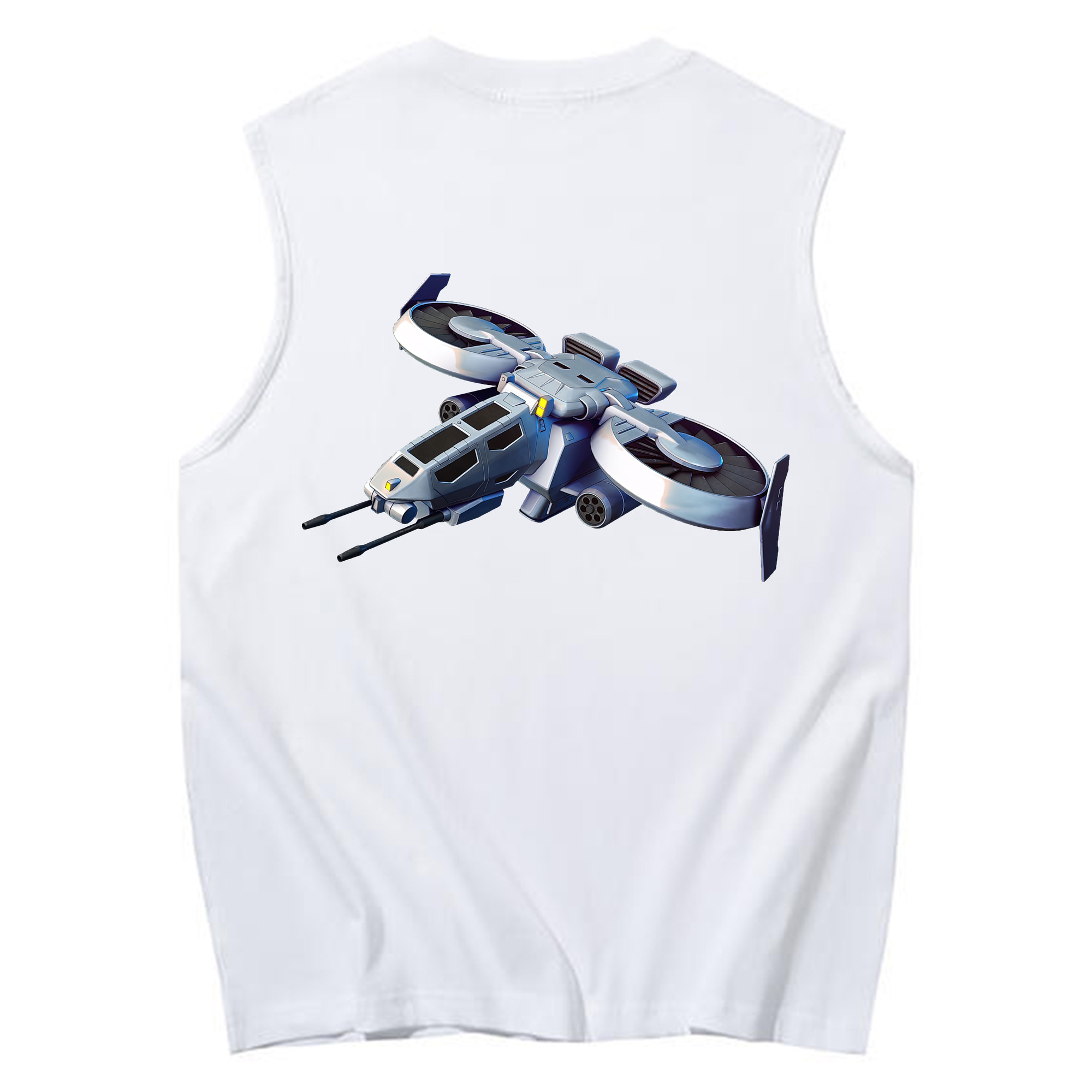 （画像用） 機動戦士ガンダム Mobile Suit Gundam コットン100％タンクトップ（背面プリント）