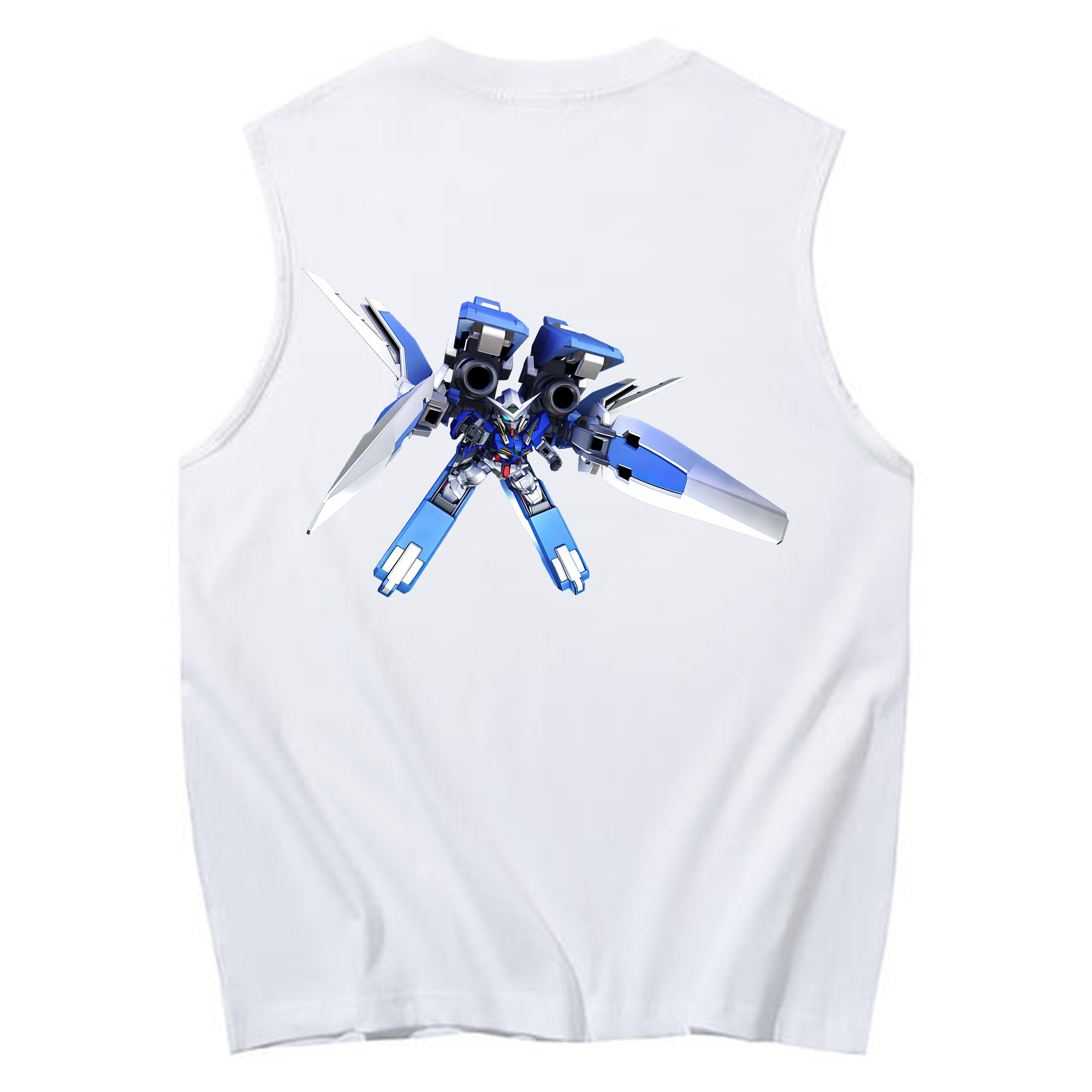 （画像用） 機動戦士ガンダム Mobile Suit Gundam コットン100％タンクトップ（背面プリント）