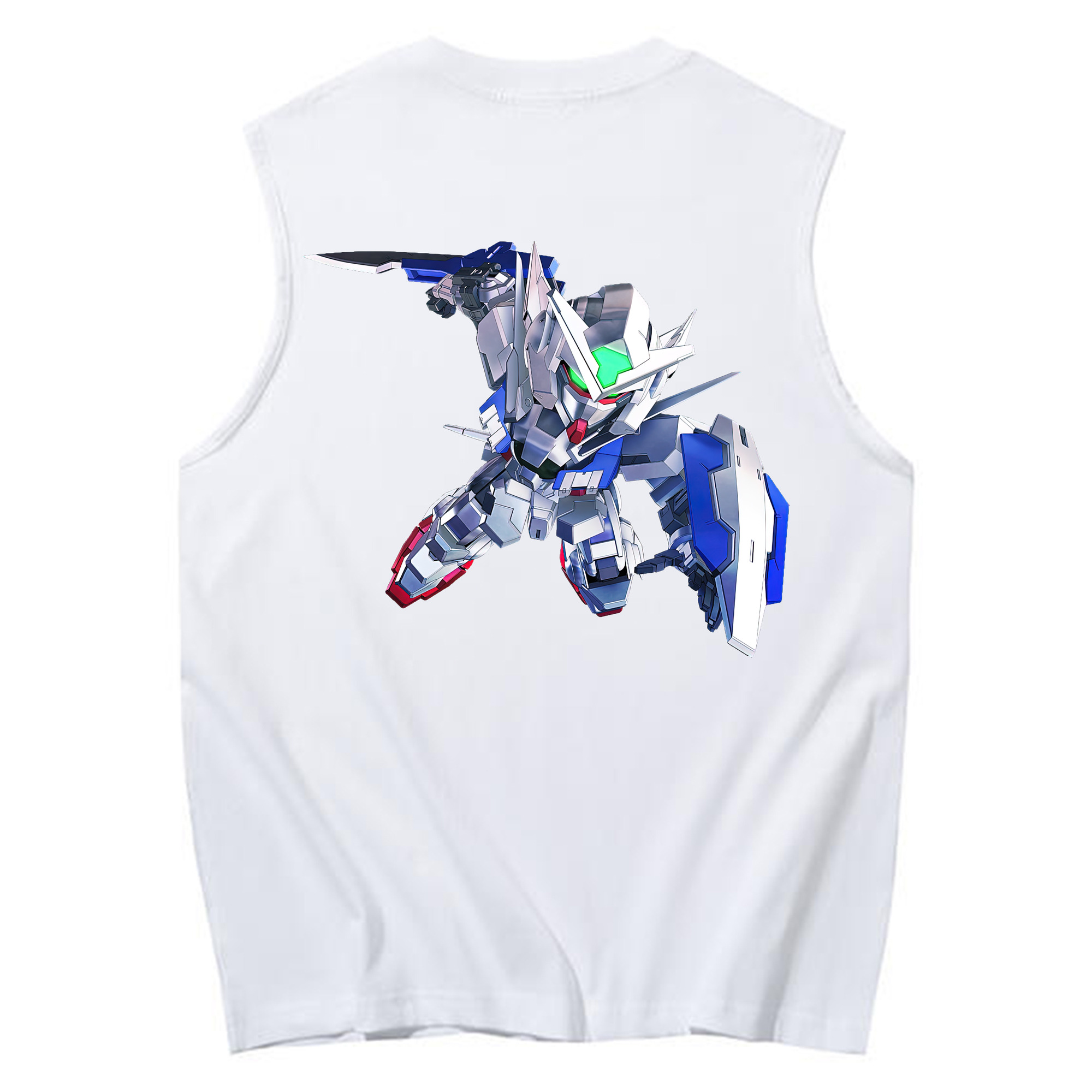 （画像用） 機動戦士ガンダム Mobile Suit Gundam コットン100％タンクトップ（背面プリント）