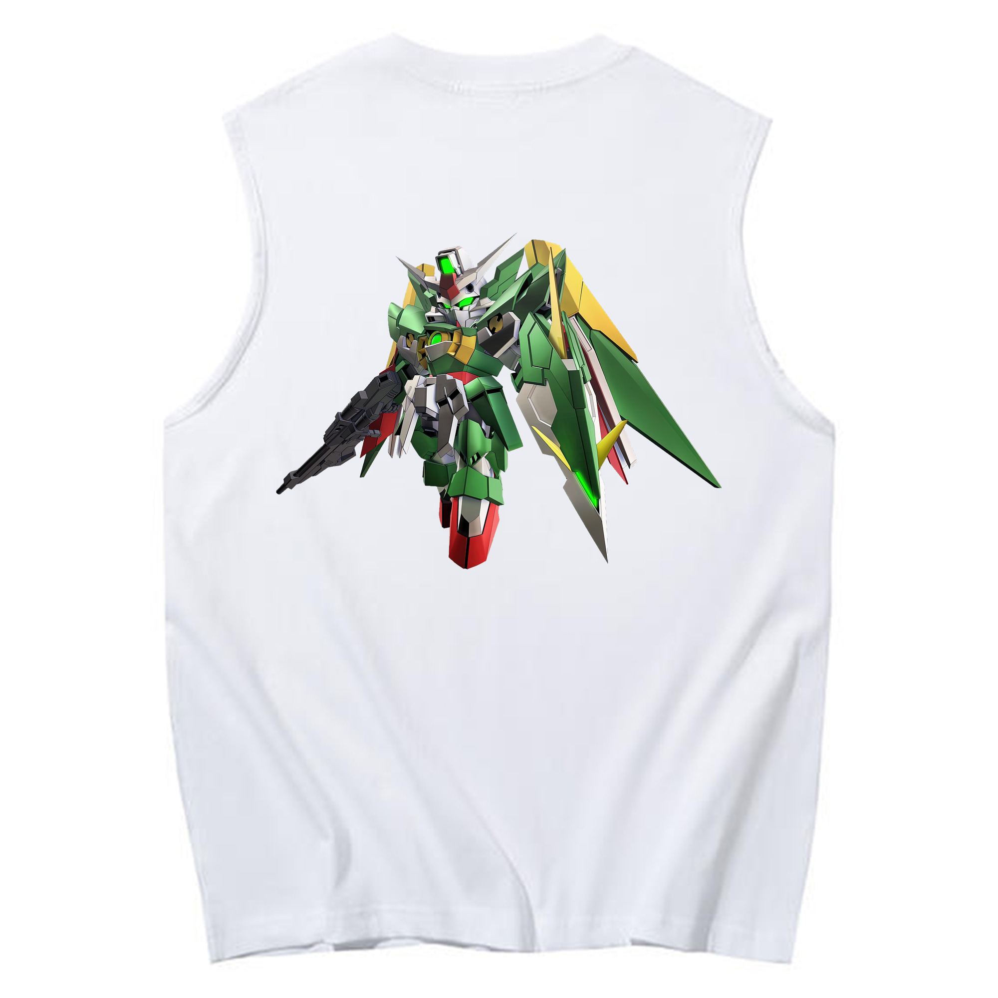 （画像用） 機動戦士ガンダム Mobile Suit Gundam コットン100％タンクトップ（背面プリント）