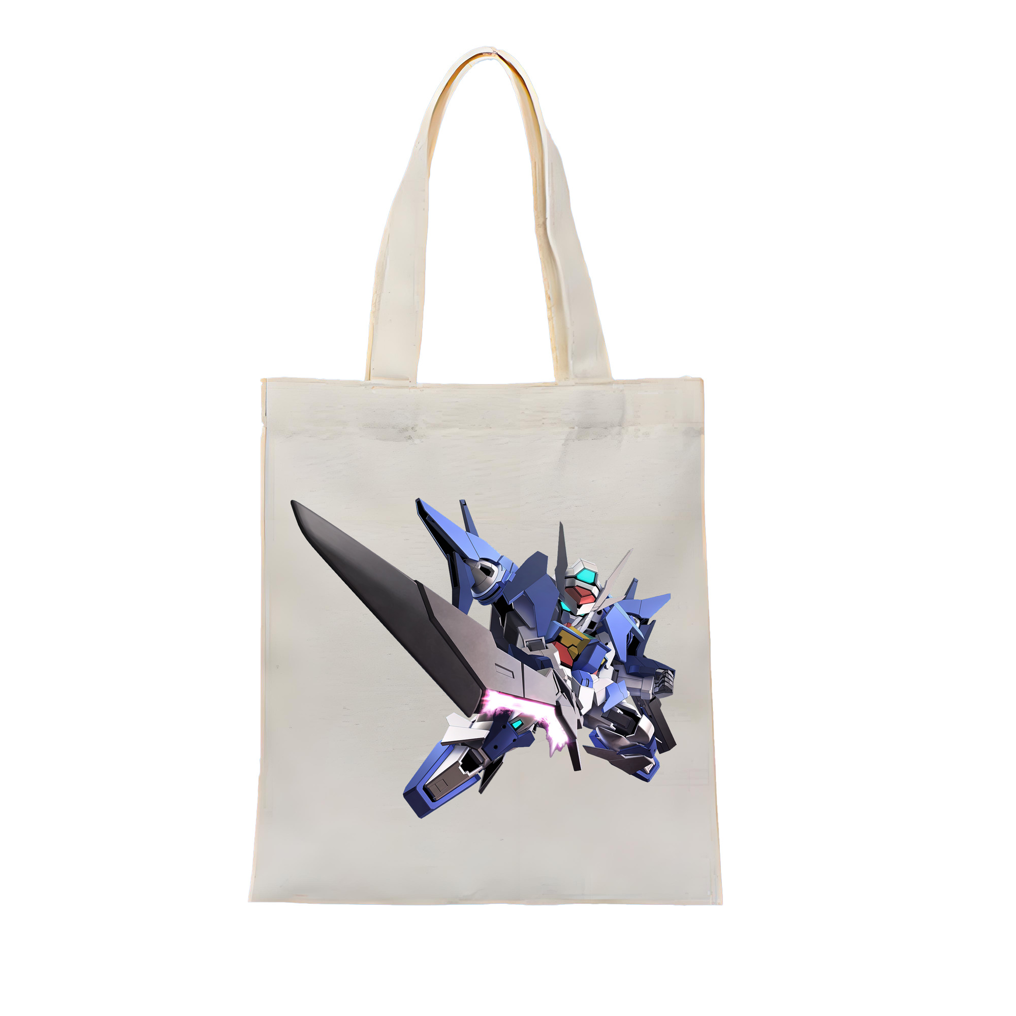 （画像用） 機動戦士ガンダム Mobile Suit Gundam 縦型キャンバス生地手提げバッグ　トートバッグ