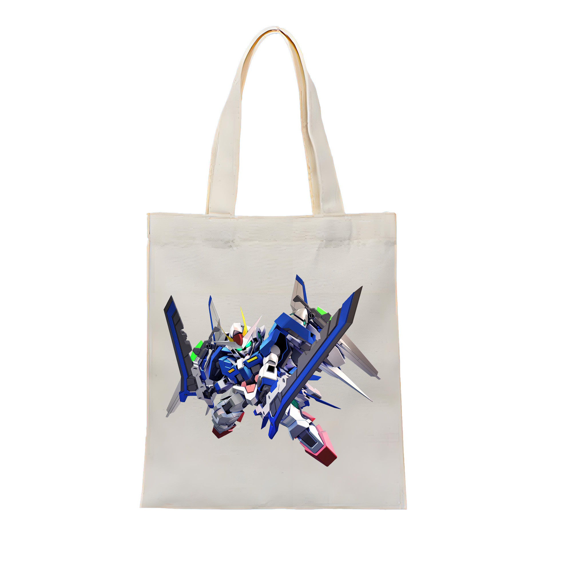 （画像用） 機動戦士ガンダム Mobile Suit Gundam 縦型キャンバス生地手提げバッグ　トートバッグ