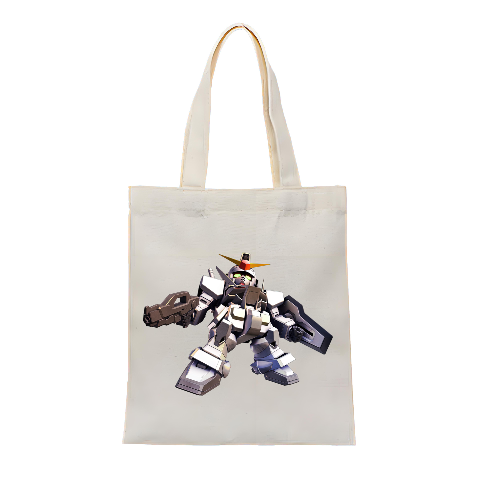 （画像用） 機動戦士ガンダム Mobile Suit Gundam 縦型キャンバス生地手提げバッグ　トートバッグ