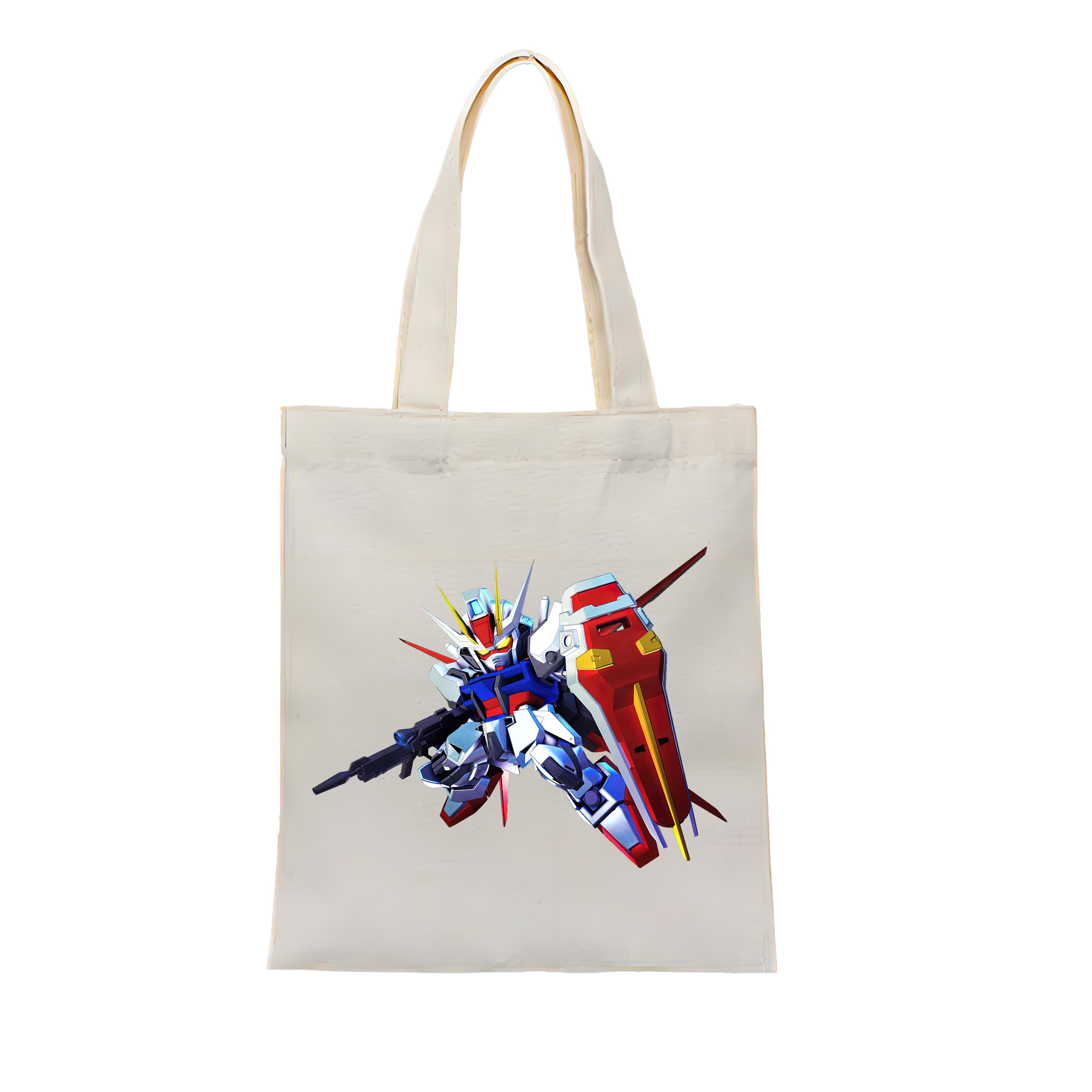 （画像用） 機動戦士ガンダム Mobile Suit Gundam 縦型キャンバス生地手提げバッグ　トートバッグ
