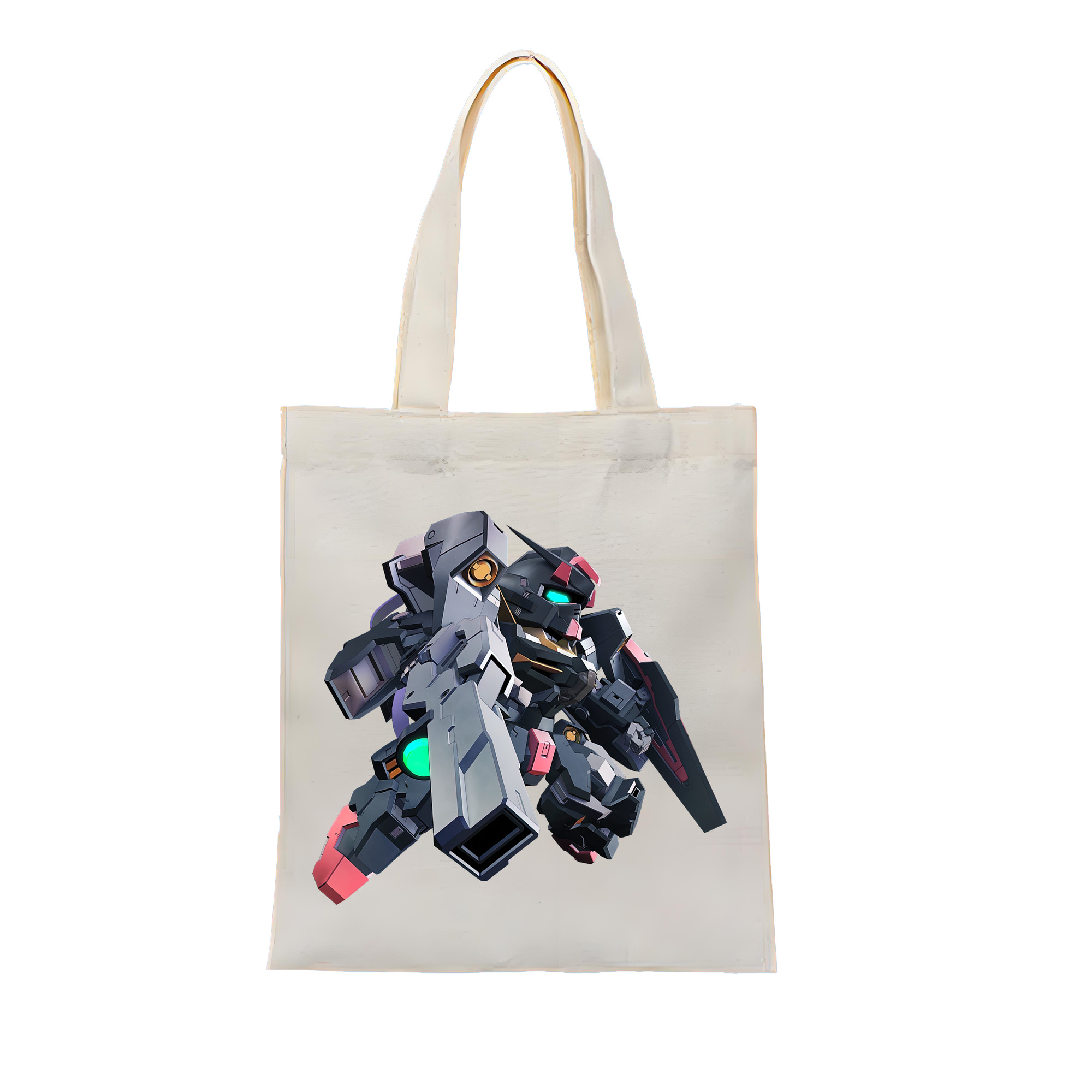 （画像用） 機動戦士ガンダム Mobile Suit Gundam 縦型キャンバス生地手提げバッグ　トートバッグ