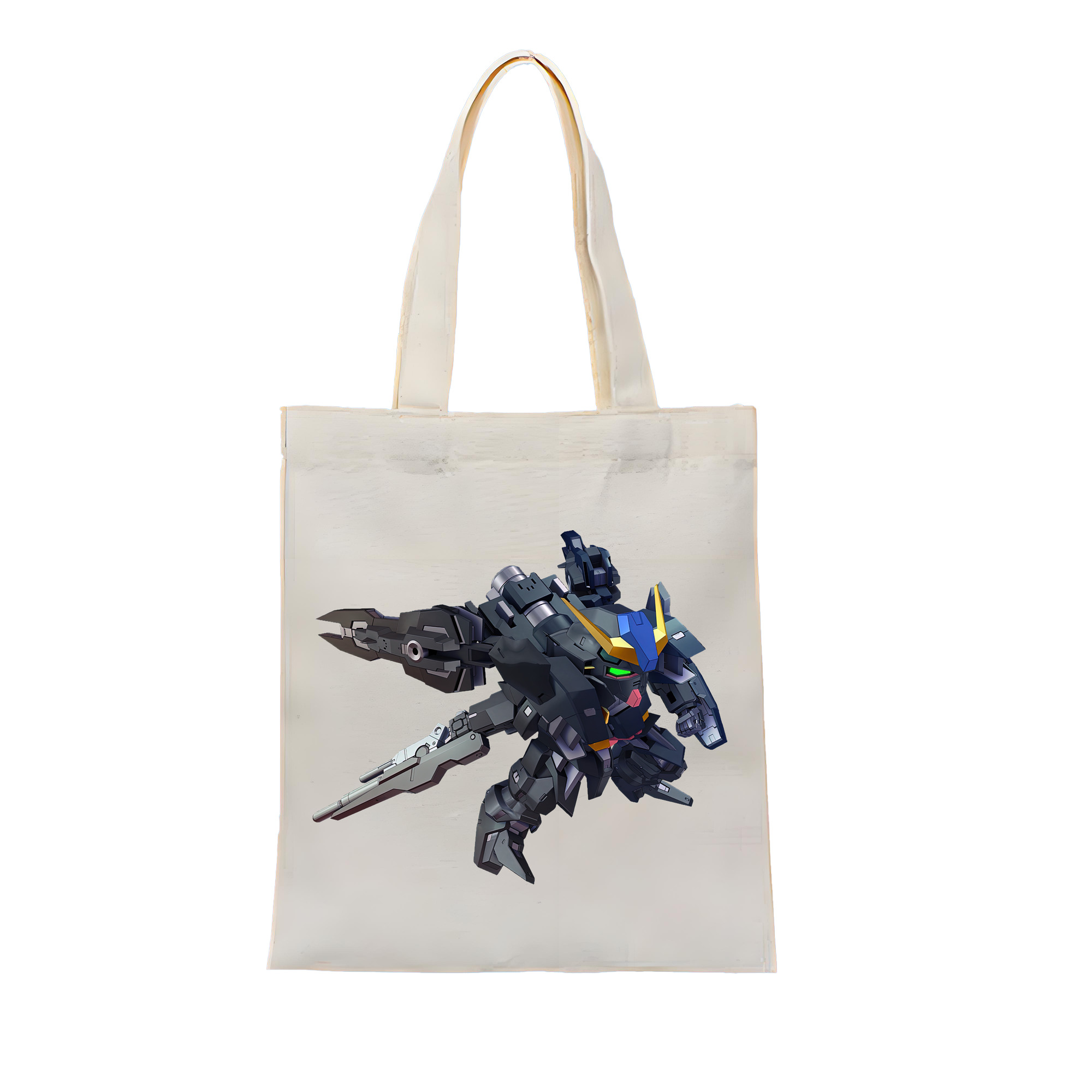 （画像用） 機動戦士ガンダム Mobile Suit Gundam 縦型キャンバス生地手提げバッグ　トートバッグ
