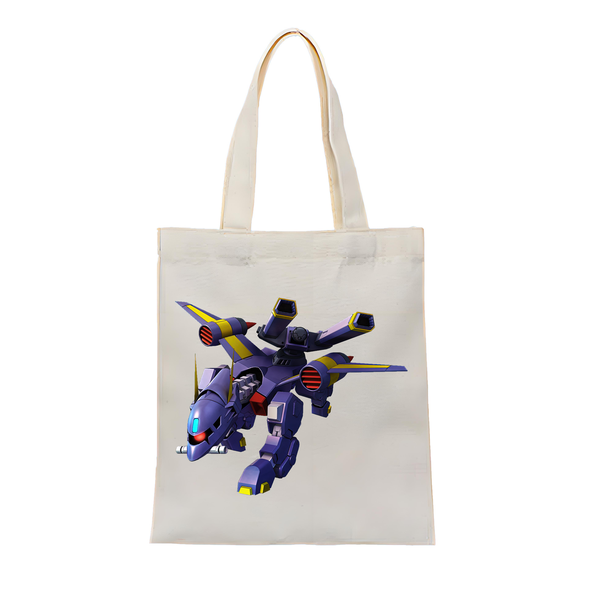 （画像用） 機動戦士ガンダム Mobile Suit Gundam 縦型キャンバス生地手提げバッグ　トートバッグ