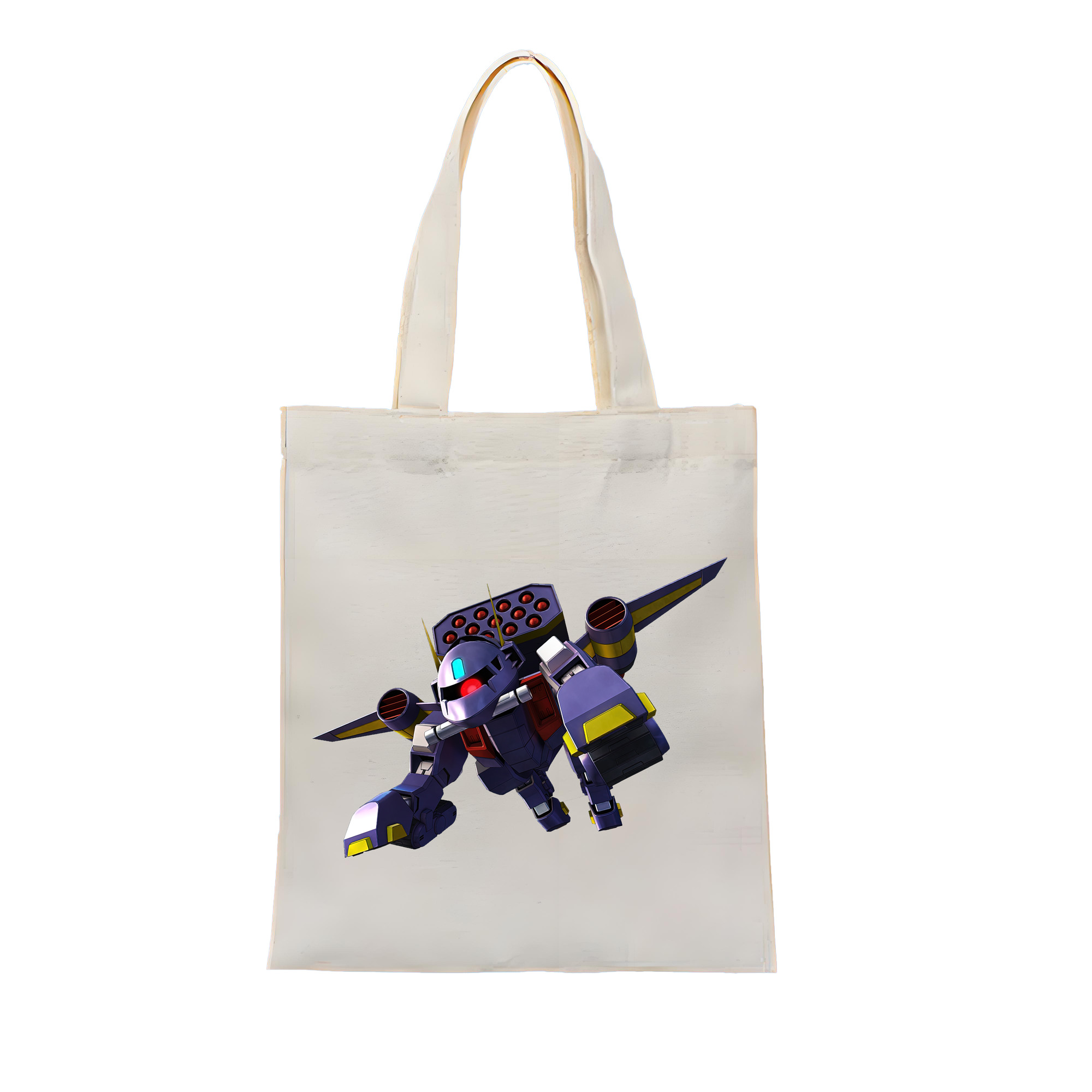 （画像用） 機動戦士ガンダム Mobile Suit Gundam 縦型キャンバス生地手提げバッグ　トートバッグ