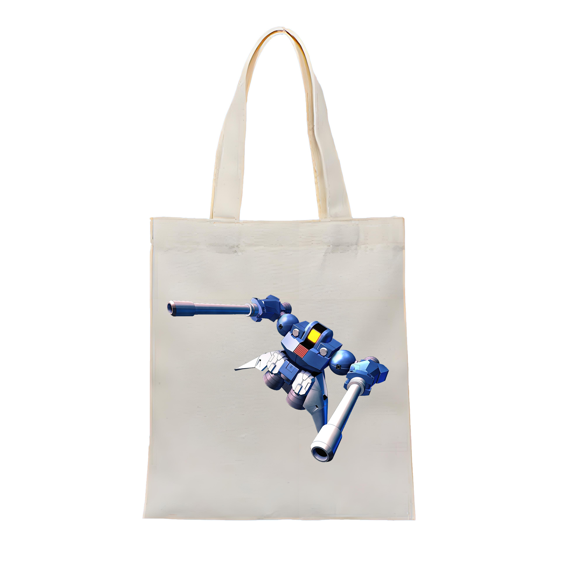 （画像用） 機動戦士ガンダム Mobile Suit Gundam 縦型キャンバス生地手提げバッグ　トートバッグ