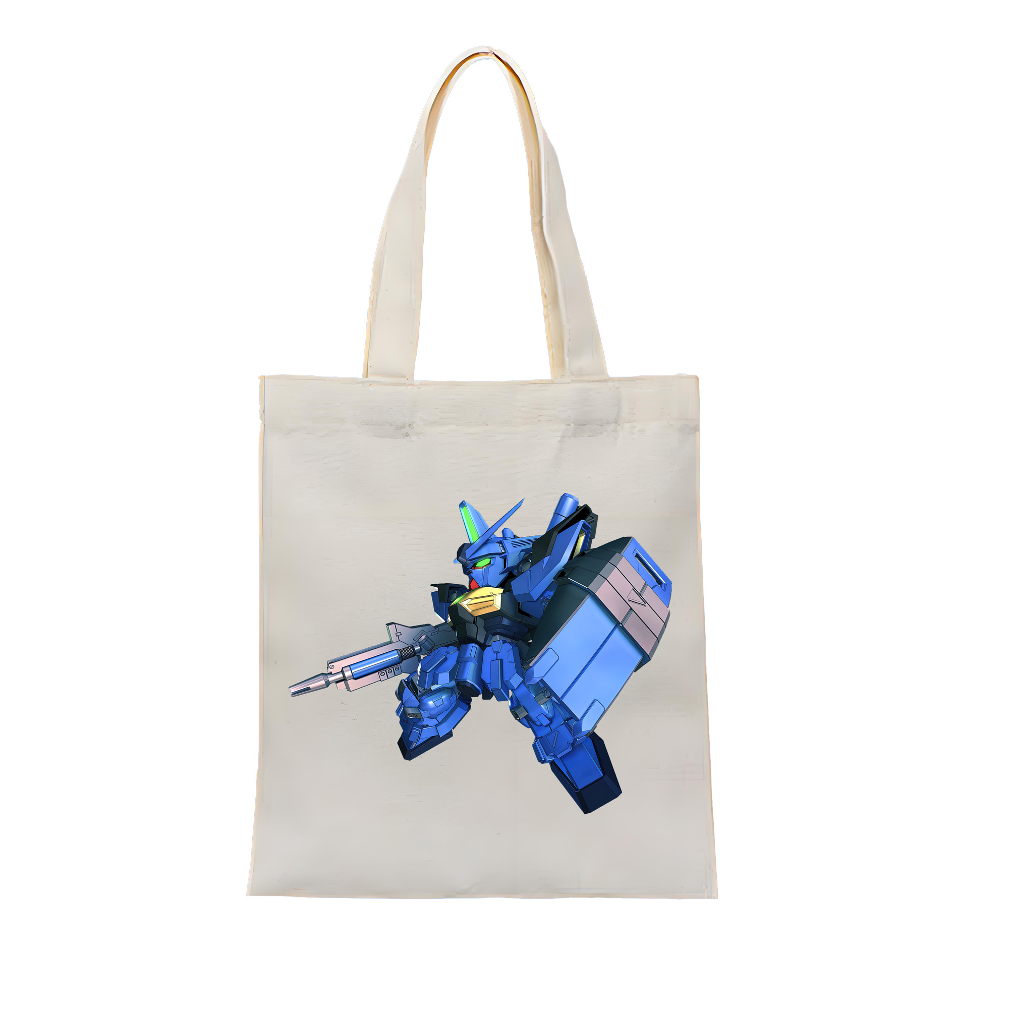 （画像用） 機動戦士ガンダム Mobile Suit Gundam 縦型キャンバス生地手提げバッグ　トートバッグ