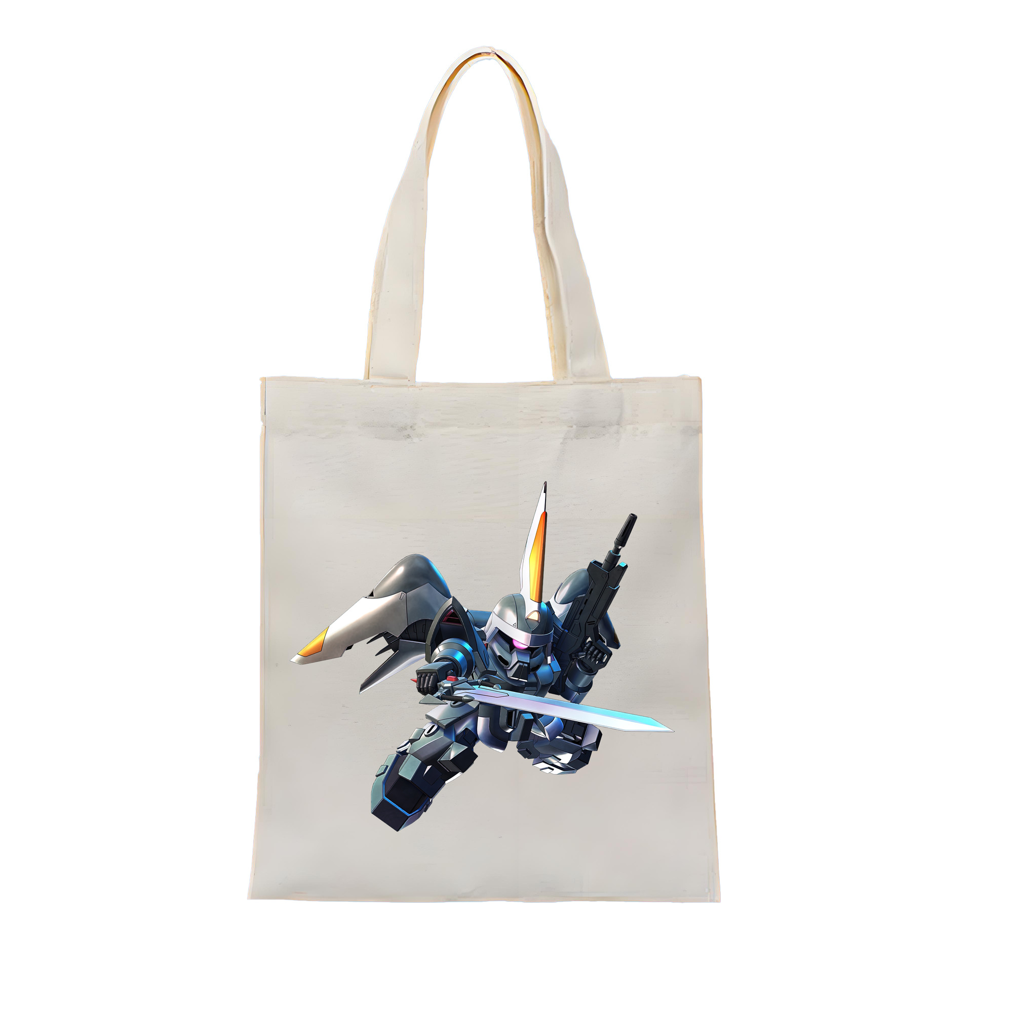 （画像用） 機動戦士ガンダム Mobile Suit Gundam 縦型キャンバス生地手提げバッグ　トートバッグ